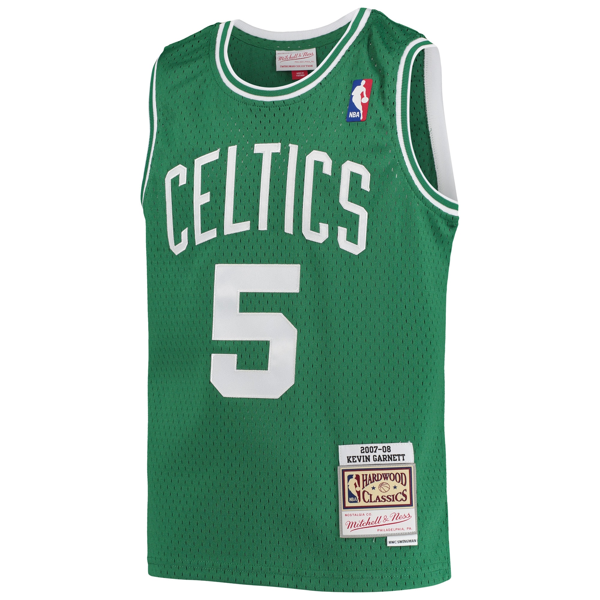 Kevin Garnett Boston Celtics Mitchell & Ness Youth 2007/08 Hardwood Classics Swingman Jersey – Kelly Green Clowdercats