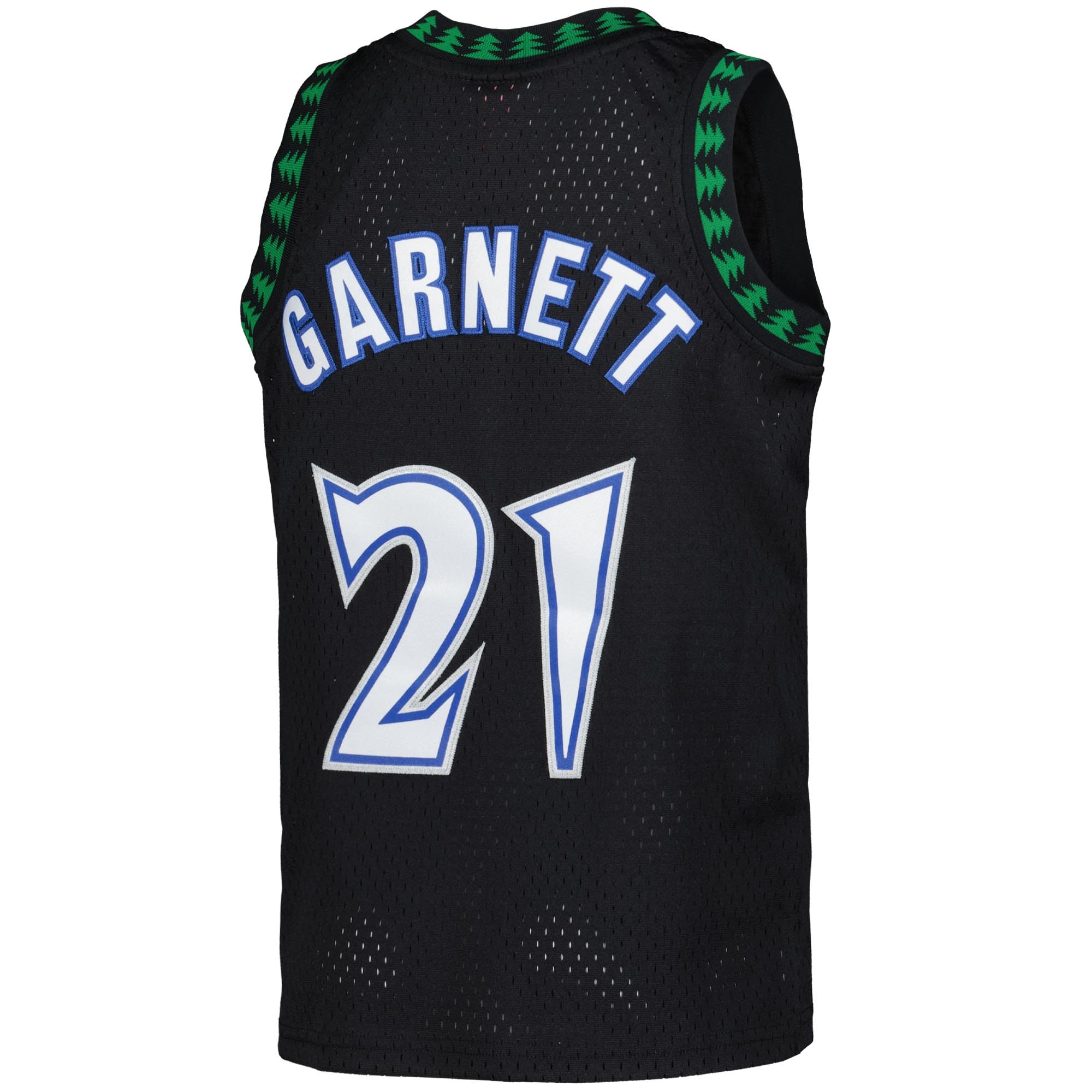 Kevin Garnett Minnesota Timberwolves Mitchell & Ness Youth 1997/98 Hardwood Classics Swingman Jersey – Black Clowdercats
