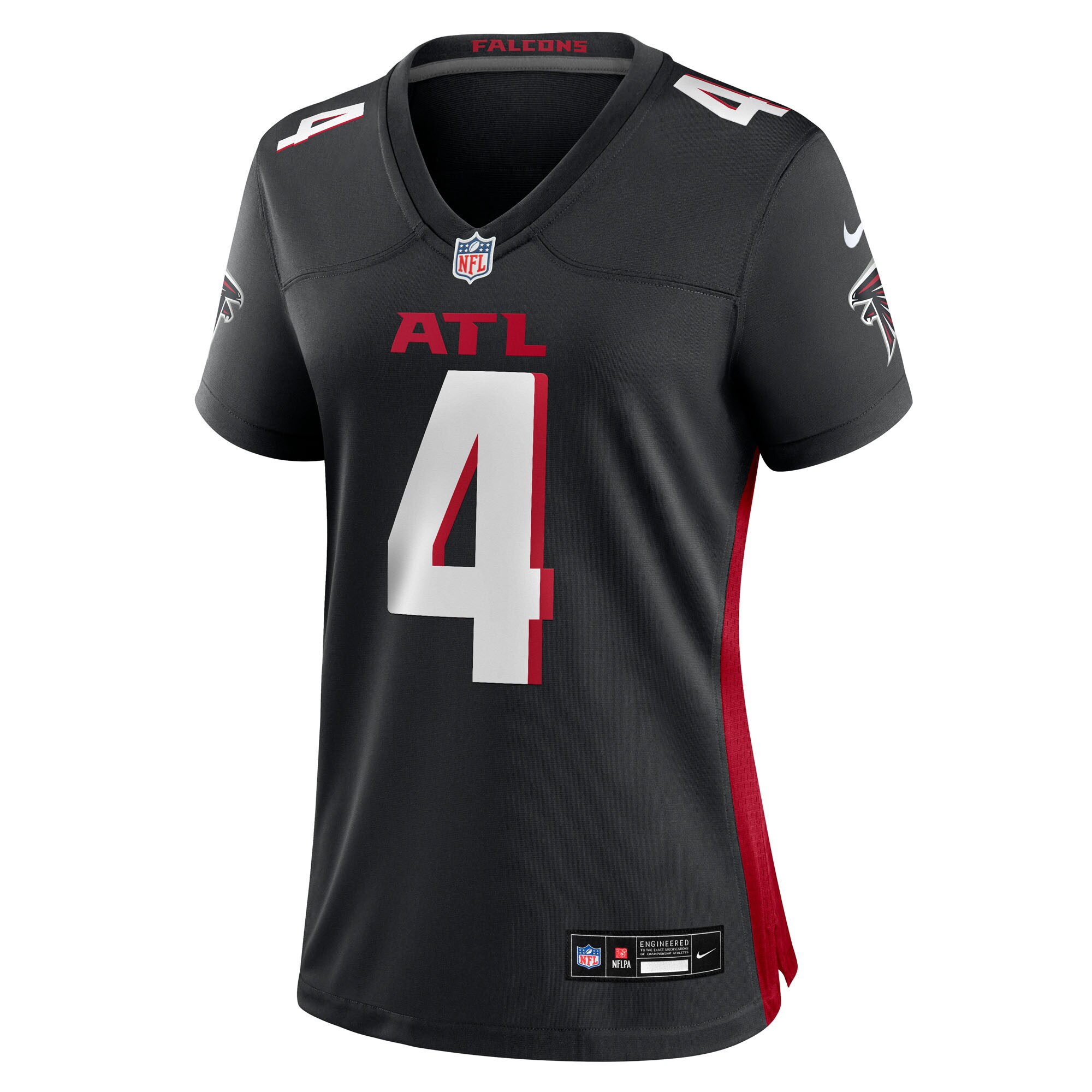 KhaDarel Hodge Atlanta Falcons Nike Women’s Team Game Jersey – Black Clowdercats