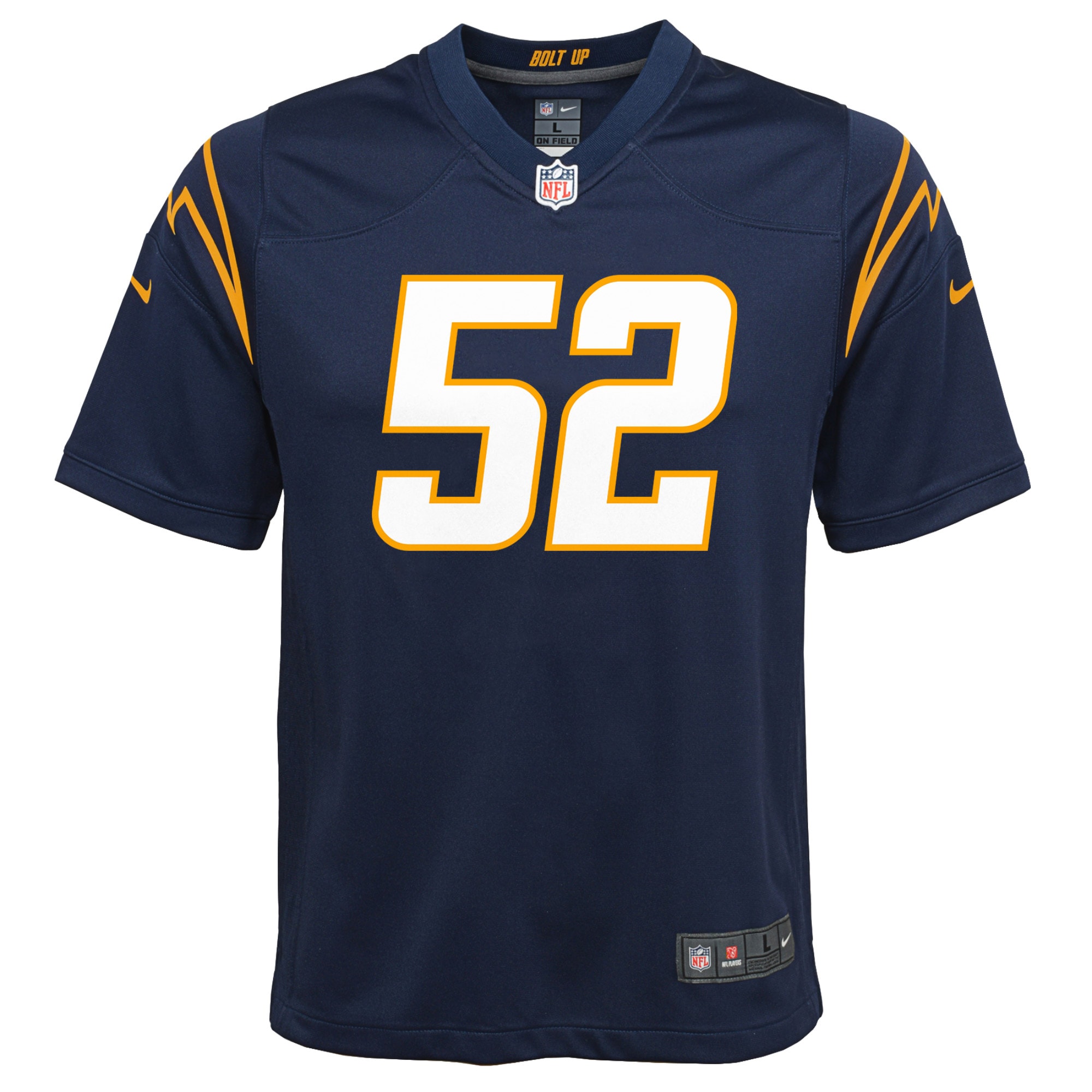 Khalil Mack Los Angeles Chargers Nike Youth Game Jersey – Navy Clowdercats
