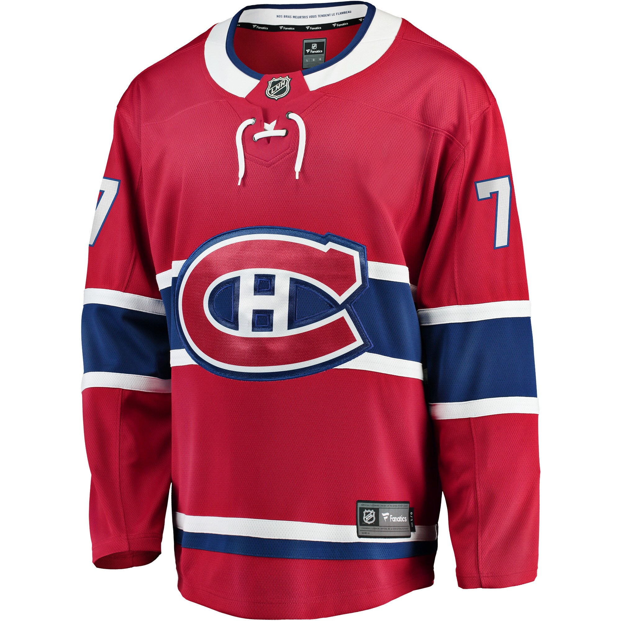 Kirby Dach Montreal Canadiens Fanatics Home Breakaway Player Jersey – Red Clowdercats