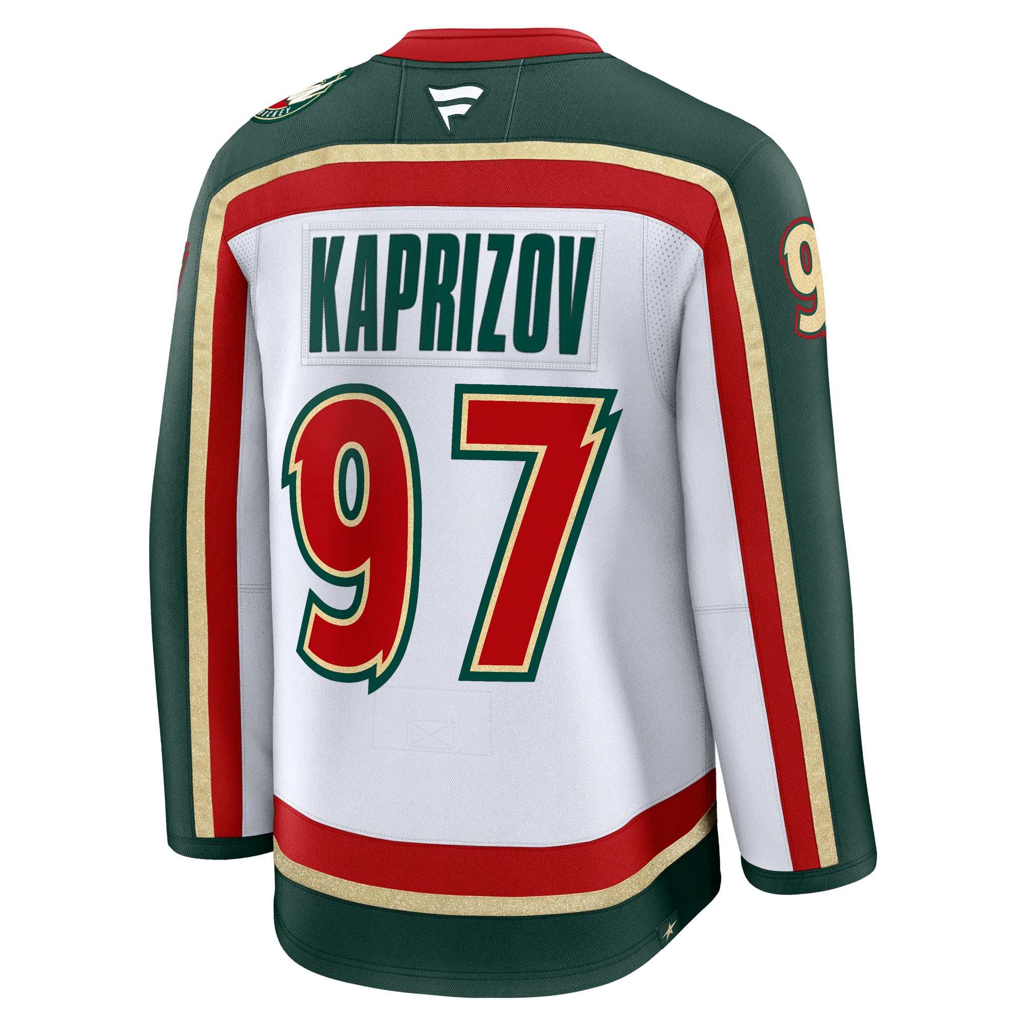 Kirill Kaprizov Minnesota Wild Fanatics 25th Anniversary Premium Player Jersey – White Clowdercats