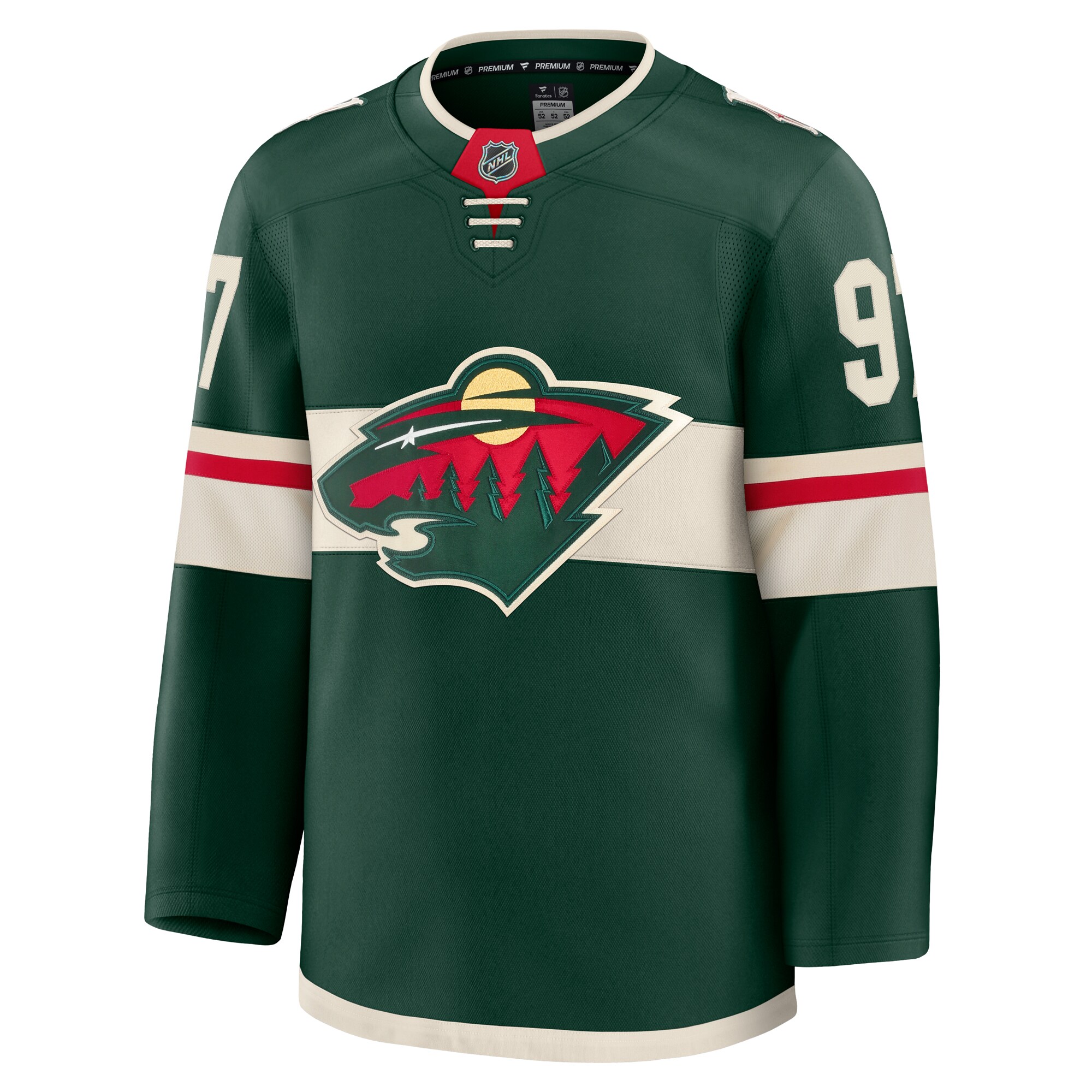Kirill Kaprizov Minnesota Wild Fanatics Home Premium Jersey – Green Clowdercats