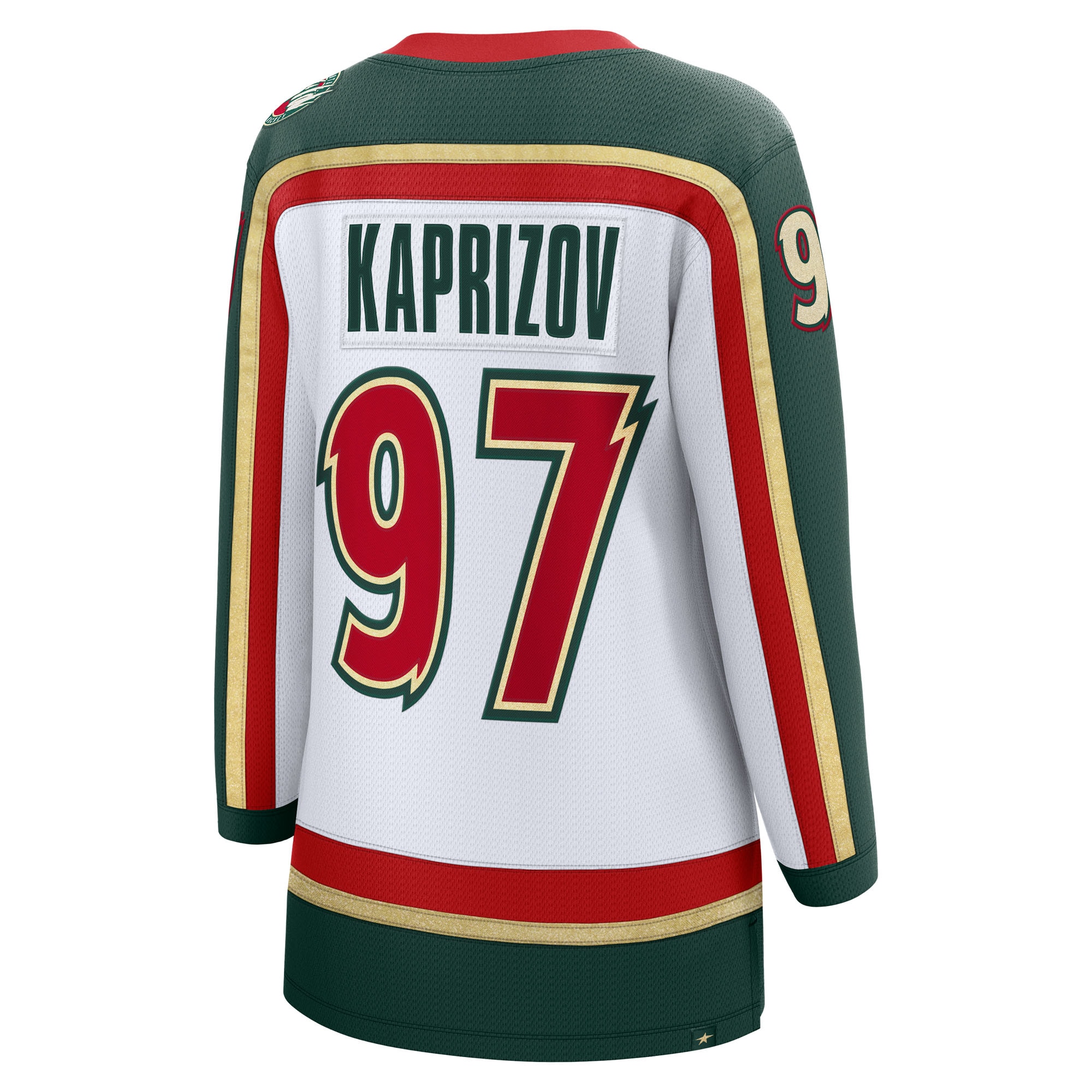 Kirill Kaprizov Minnesota Wild Fanatics Women’s 25th Anniversary Breakaway Player Jersey – White Clowdercats