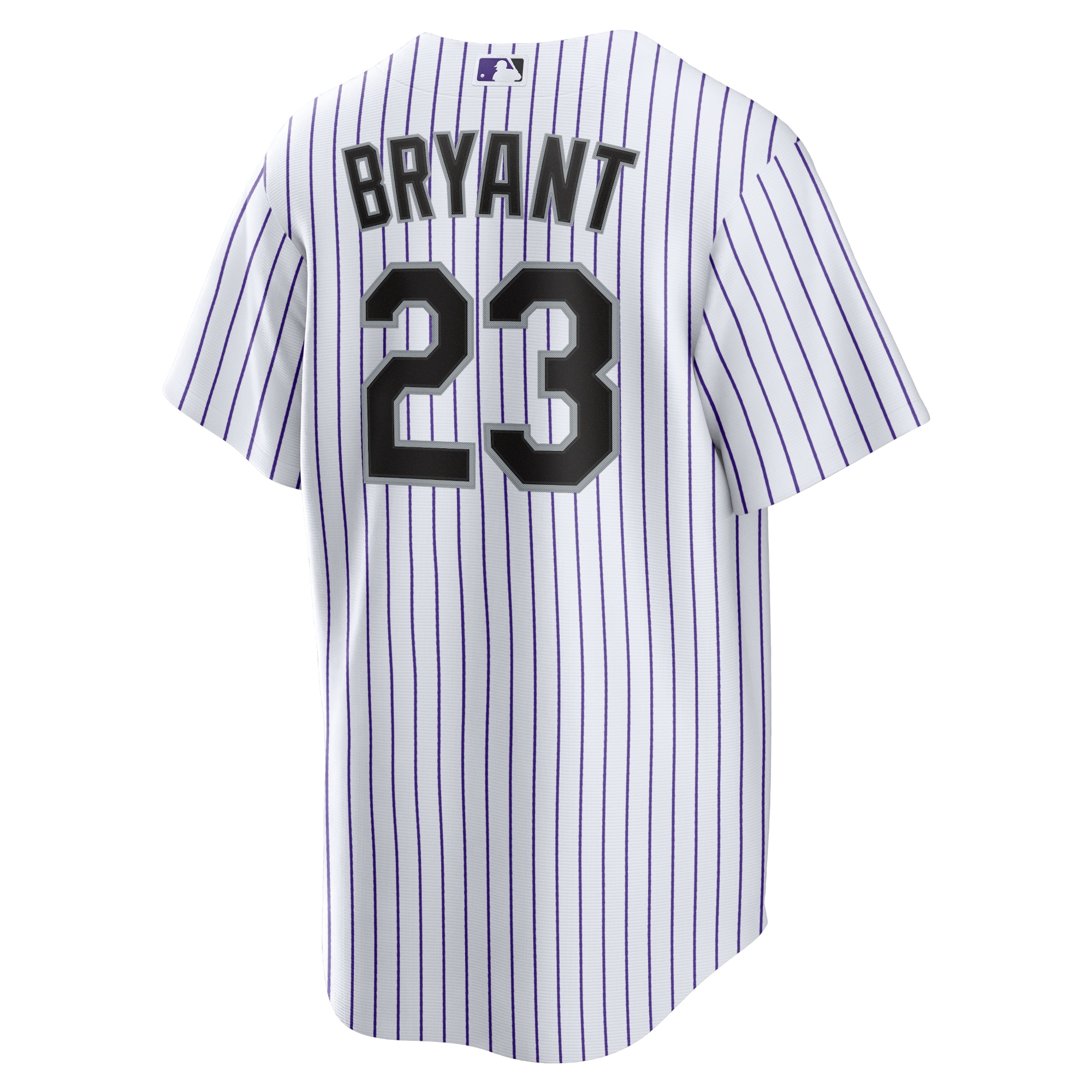 Kris Bryant Colorado Rockies Nike Replica Player Jersey – White/Purple