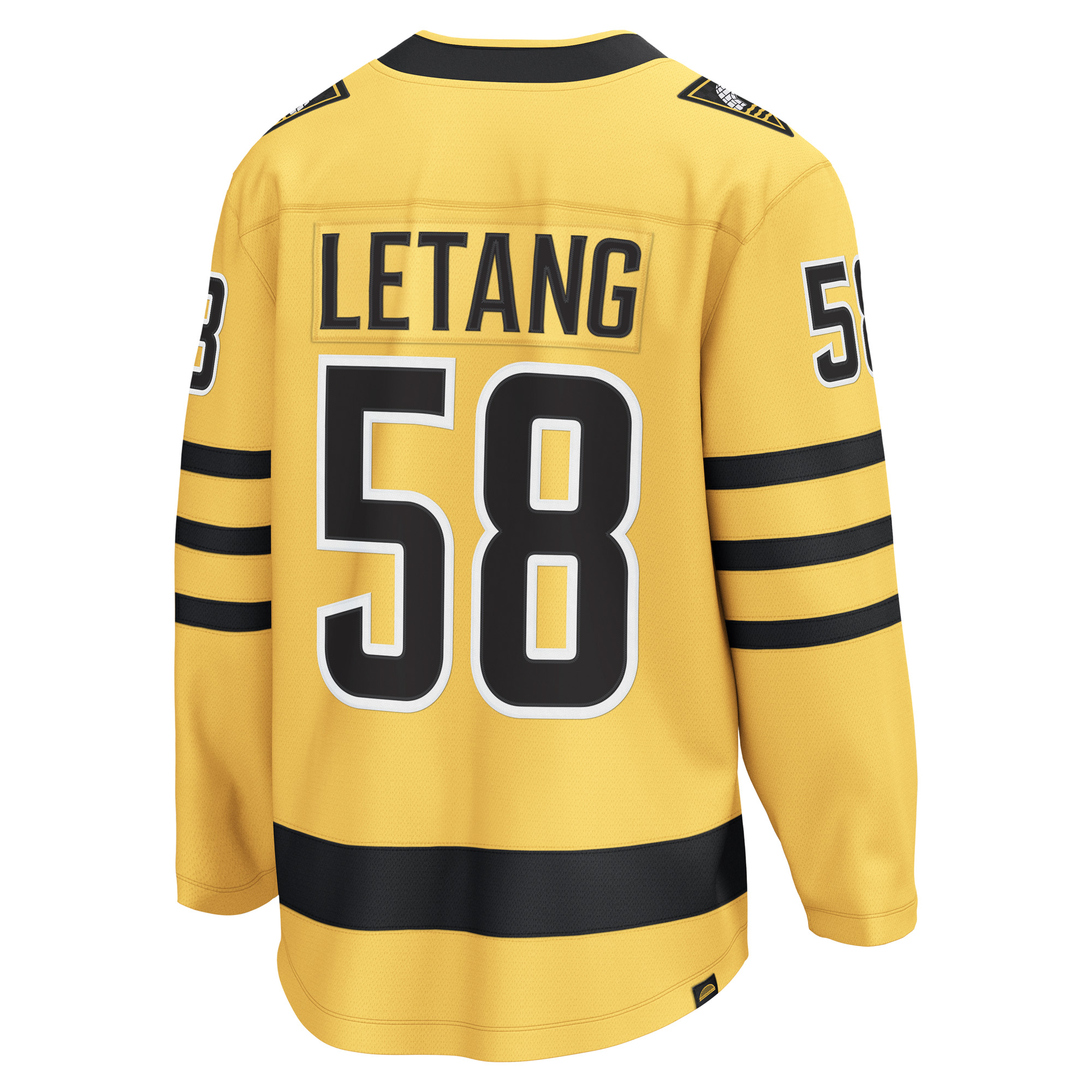 Kris Letang Pittsburgh Penguins Fanatics Alternate Breakaway Player Jersey – Gold Clowdercats