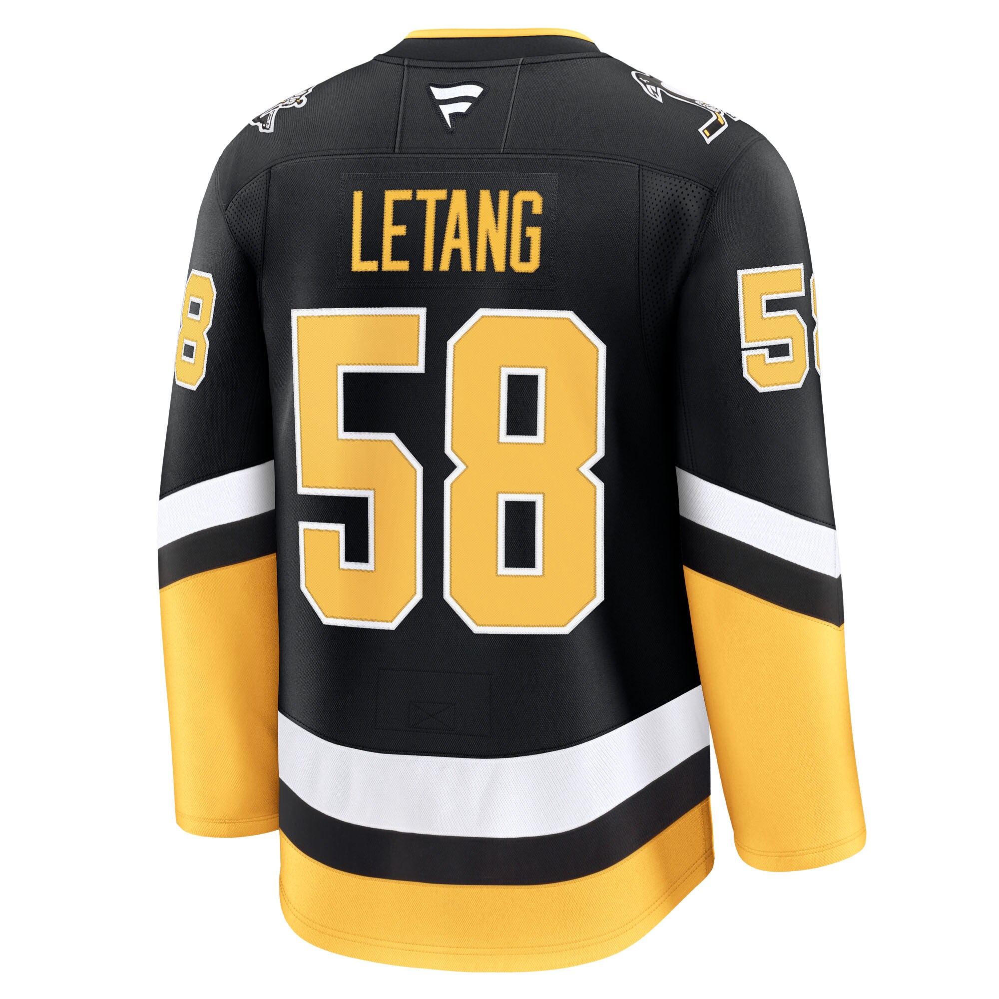 Kris Letang Pittsburgh Penguins Fanatics Alternate Premium Jersey – Black Clowdercats