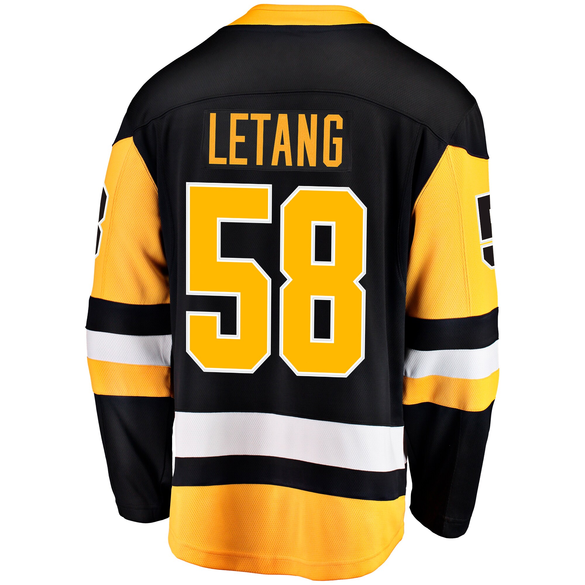 Kris Letang Pittsburgh Penguins Fanatics Home Breakaway Jersey – Black Clowdercats