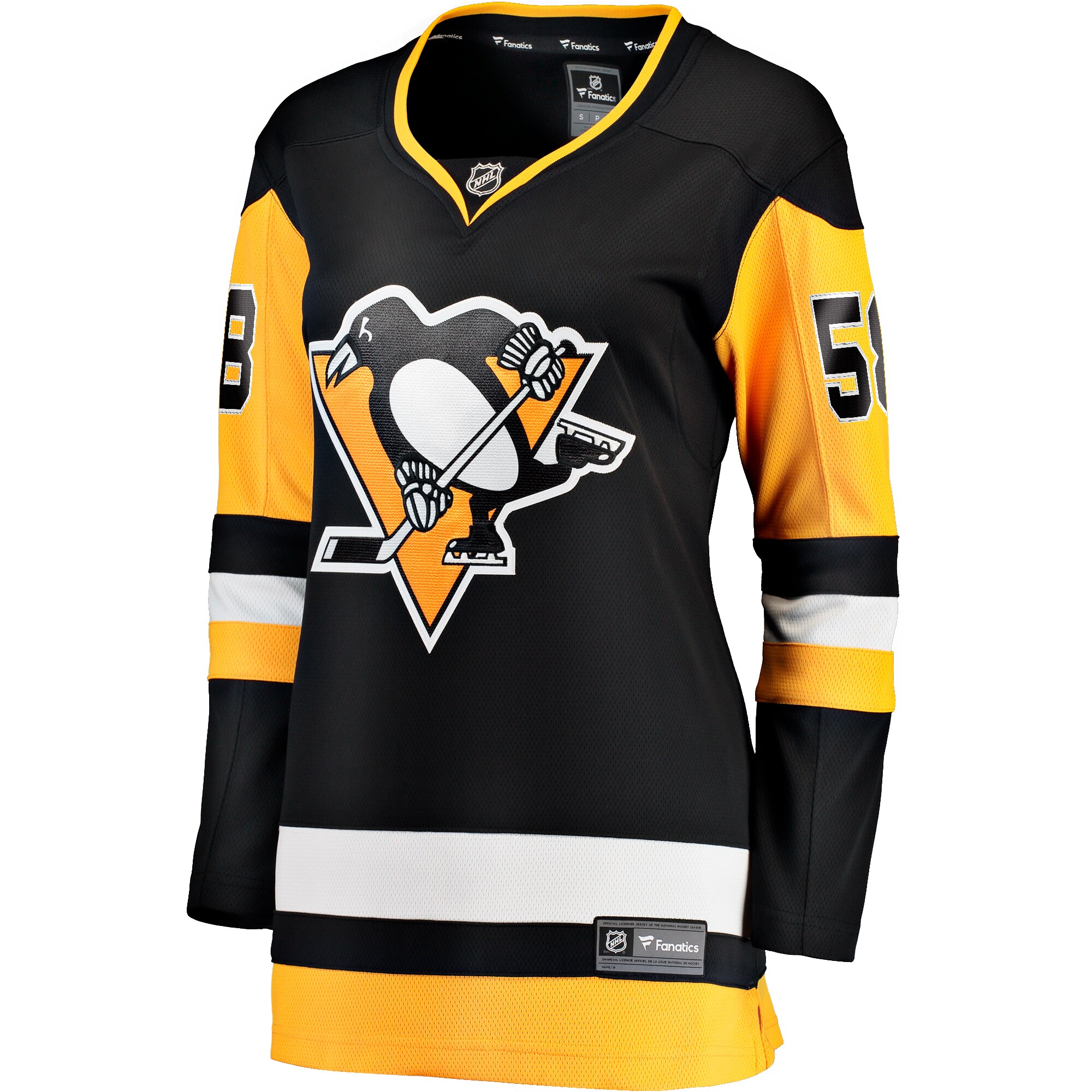 Kris Letang Pittsburgh Penguins Fanatics Women’s Home Breakaway Player Jersey – Black Clowdercats