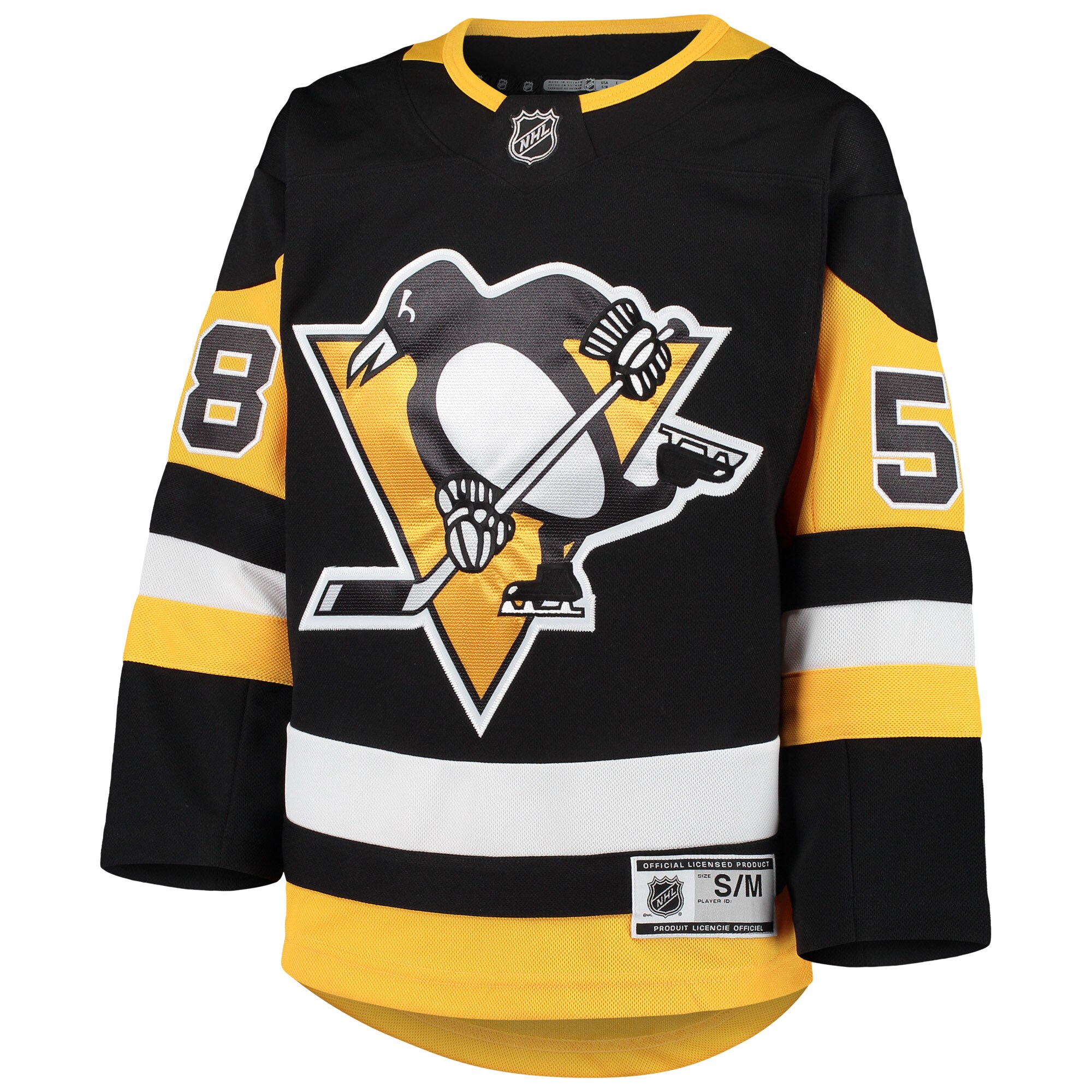 Kris Letang Pittsburgh Penguins Youth Premier Player Jersey – Black Clowdercats