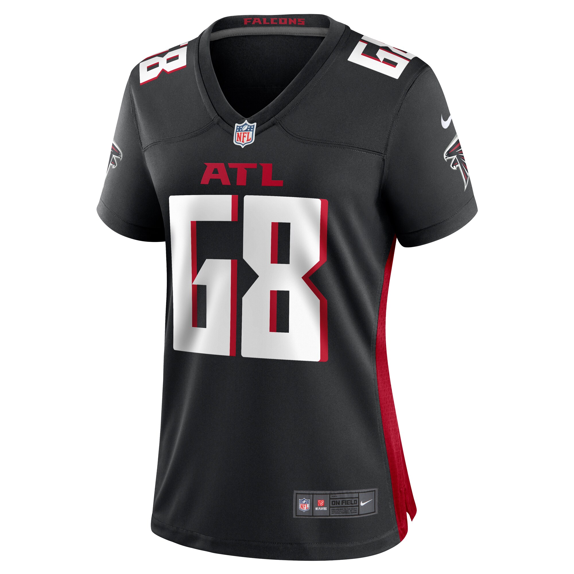 Kyle Hinton Atlanta Falcons Nike Women’s Team Game Jersey – Black Clowdercats