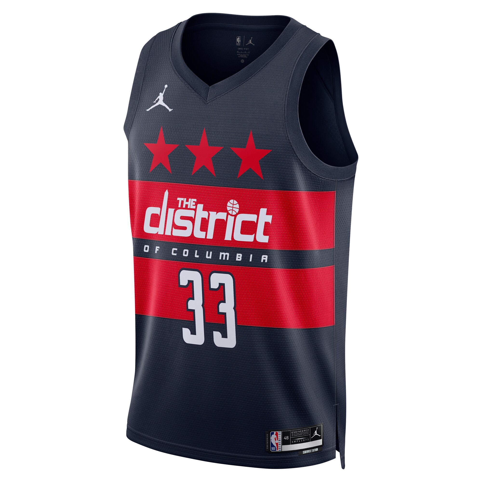 Kyle Kuzma Washington Wizards Jordan Brand Unisex 2024/25 Swingman Jersey – Statement Edition – Navy Clowdercats