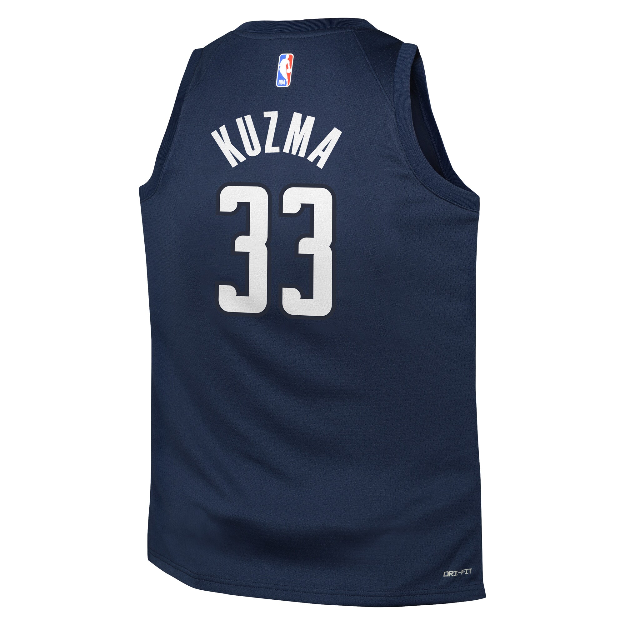 Kyle Kuzma Washington Wizards Jordan Brand Youth Swingman Jersey – Statement Edition – Navy Clowdercats