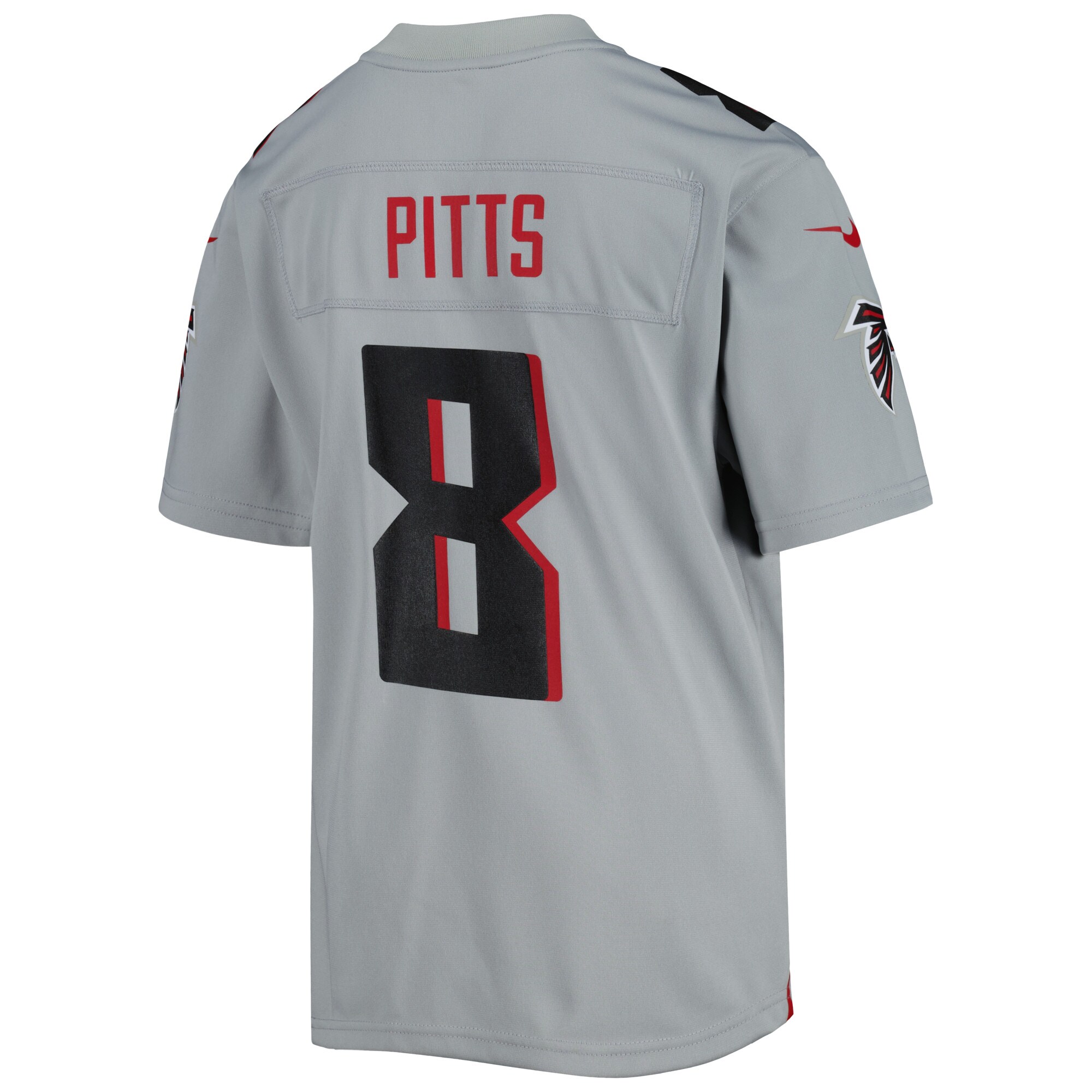 Kyle Pitts Atlanta Falcons Nike Youth Inverted Game Jersey – Gray Clowdercats