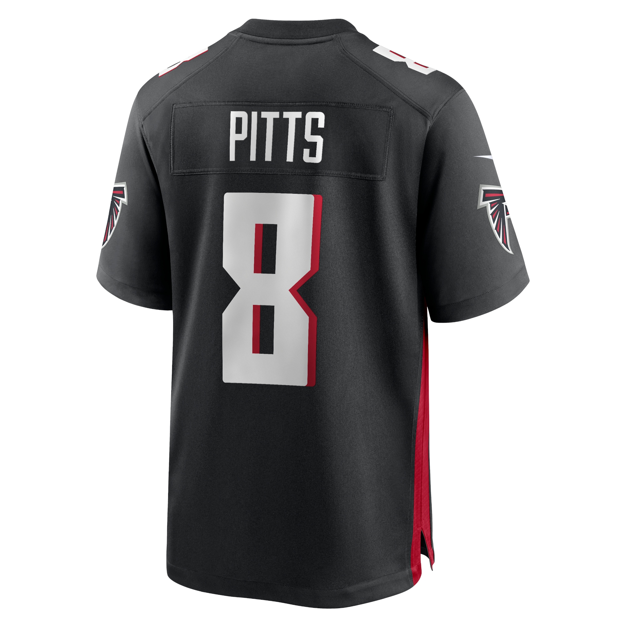 Kyle Pitts Sr. Atlanta Falcons Nike Youth Game Jersey – Black Clowdercats