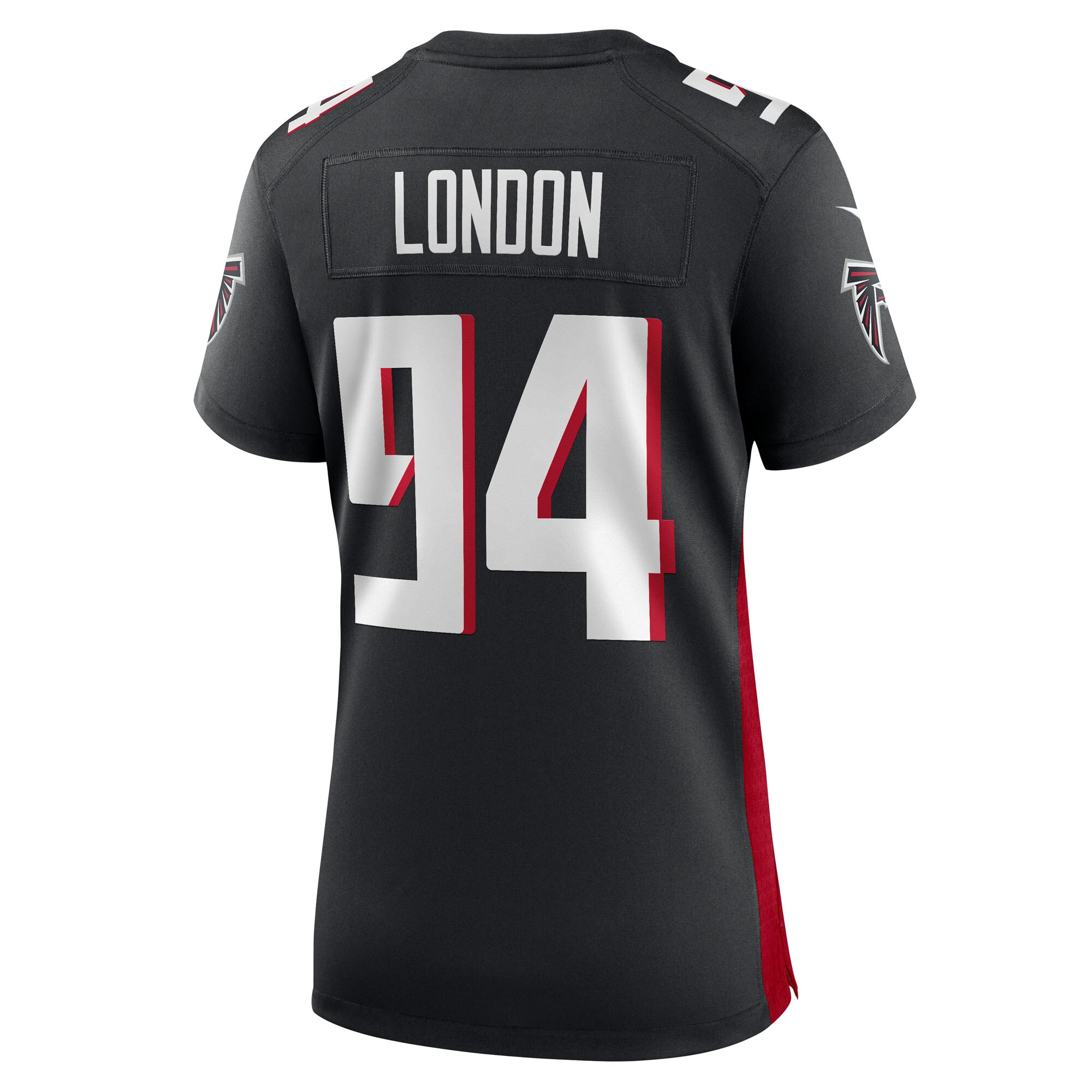 LaCale London Atlanta Falcons Nike Women’s Team Game Jersey – Black Clowdercats