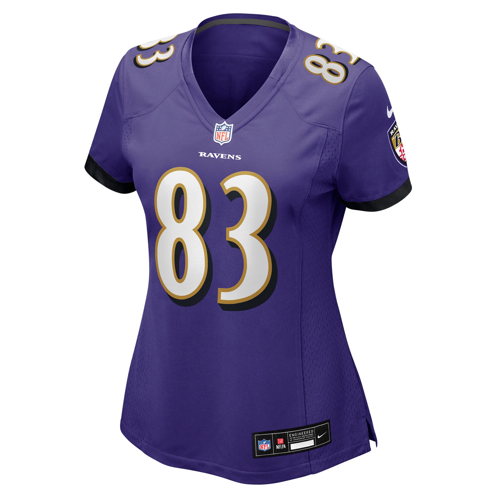 LaJohntay Wester Baltimore Ravens Nike Women’s Team Game Jersey – Purple Clowdercats