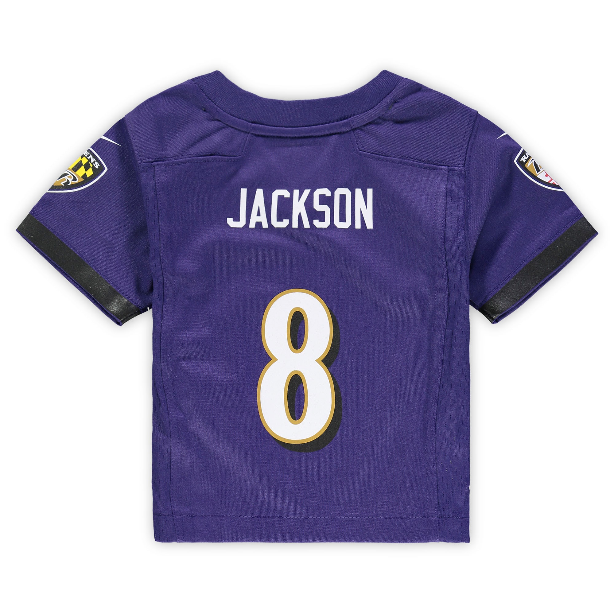 Lamar Jackson Baltimore Ravens Nike Infant Team Player Game Jersey – Purple Clowdercats