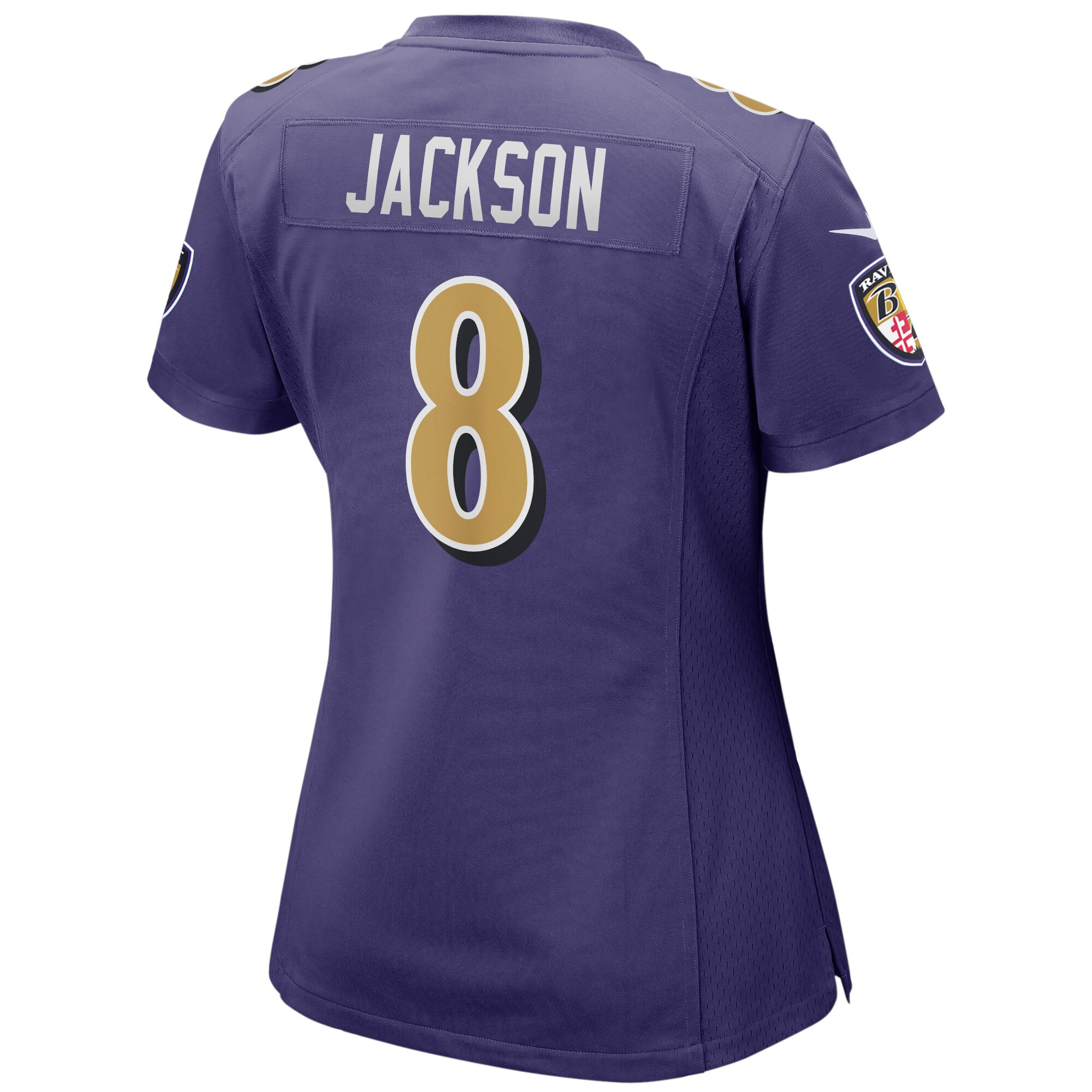 Lamar Jackson Baltimore Ravens Nike Women’s Alternate Game Player Jersey – Purple Clowdercats