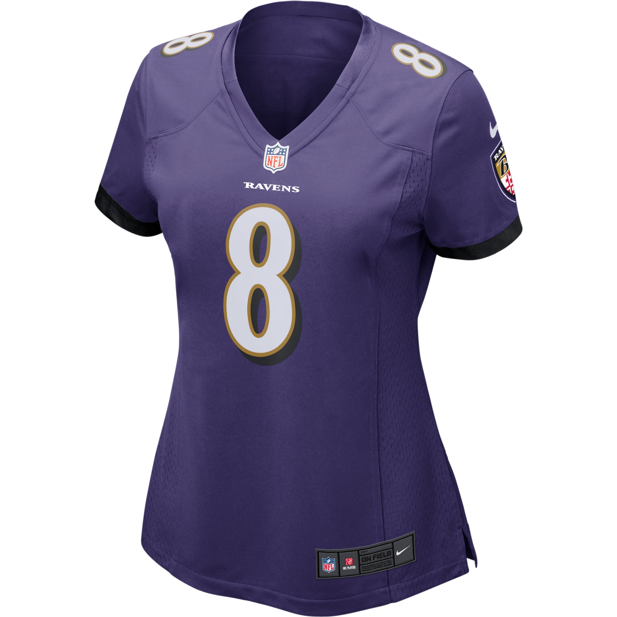 Lamar Jackson Baltimore Ravens Nike Women’s Game Jersey – Purple Clowdercats