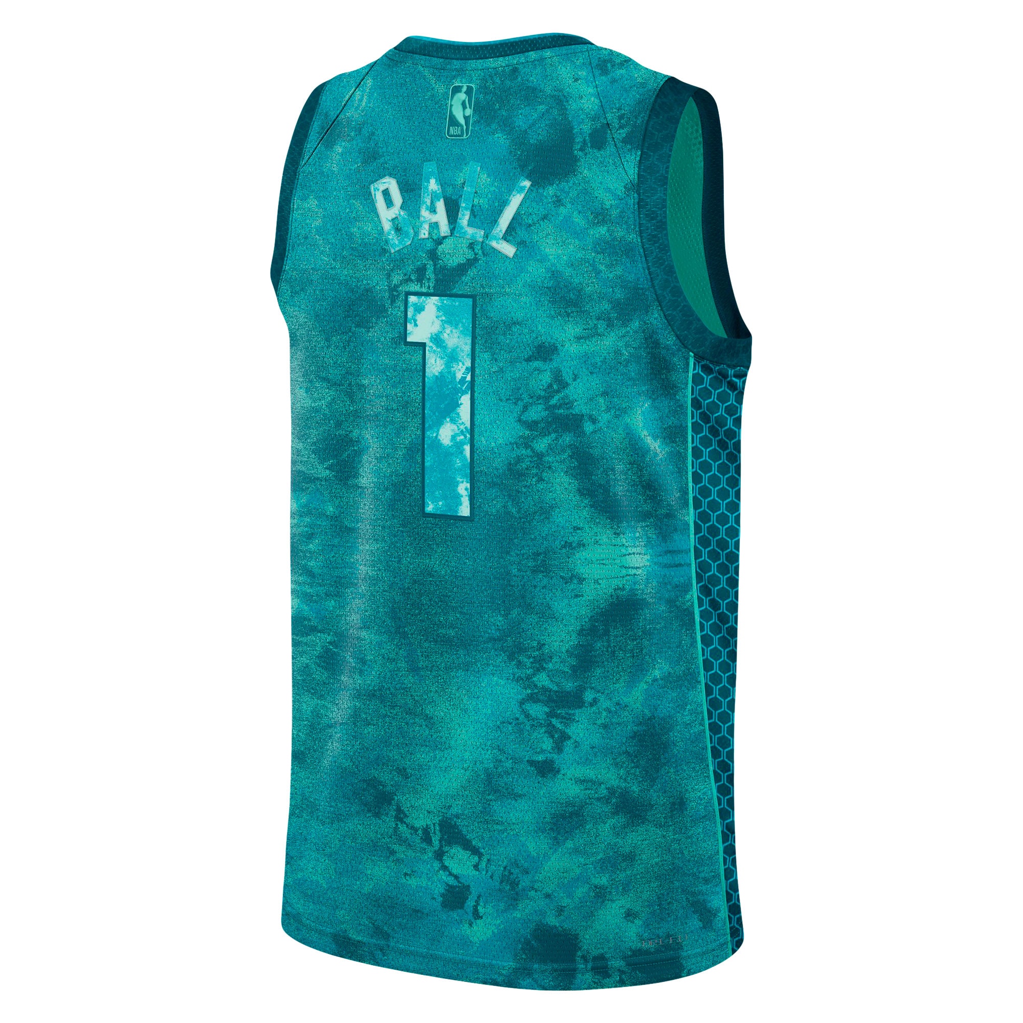 LaMelo Ball Charlotte Hornets Jordan Brand Unisex Select Series Swingman Jersey – Teal Clowdercats