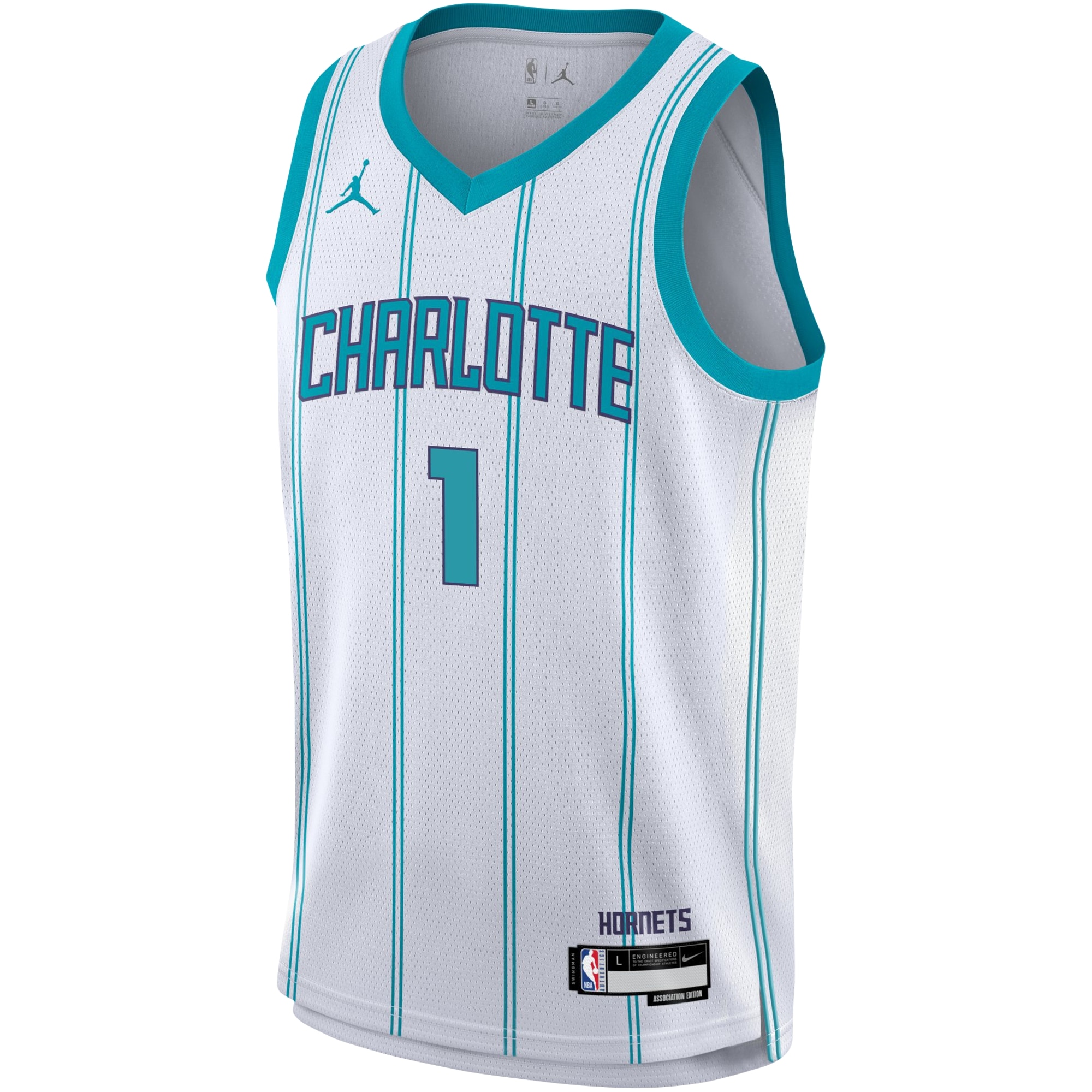 LaMelo Ball Charlotte Hornets Nike Youth Swingman Jersey – Association Edition – White Clowdercats