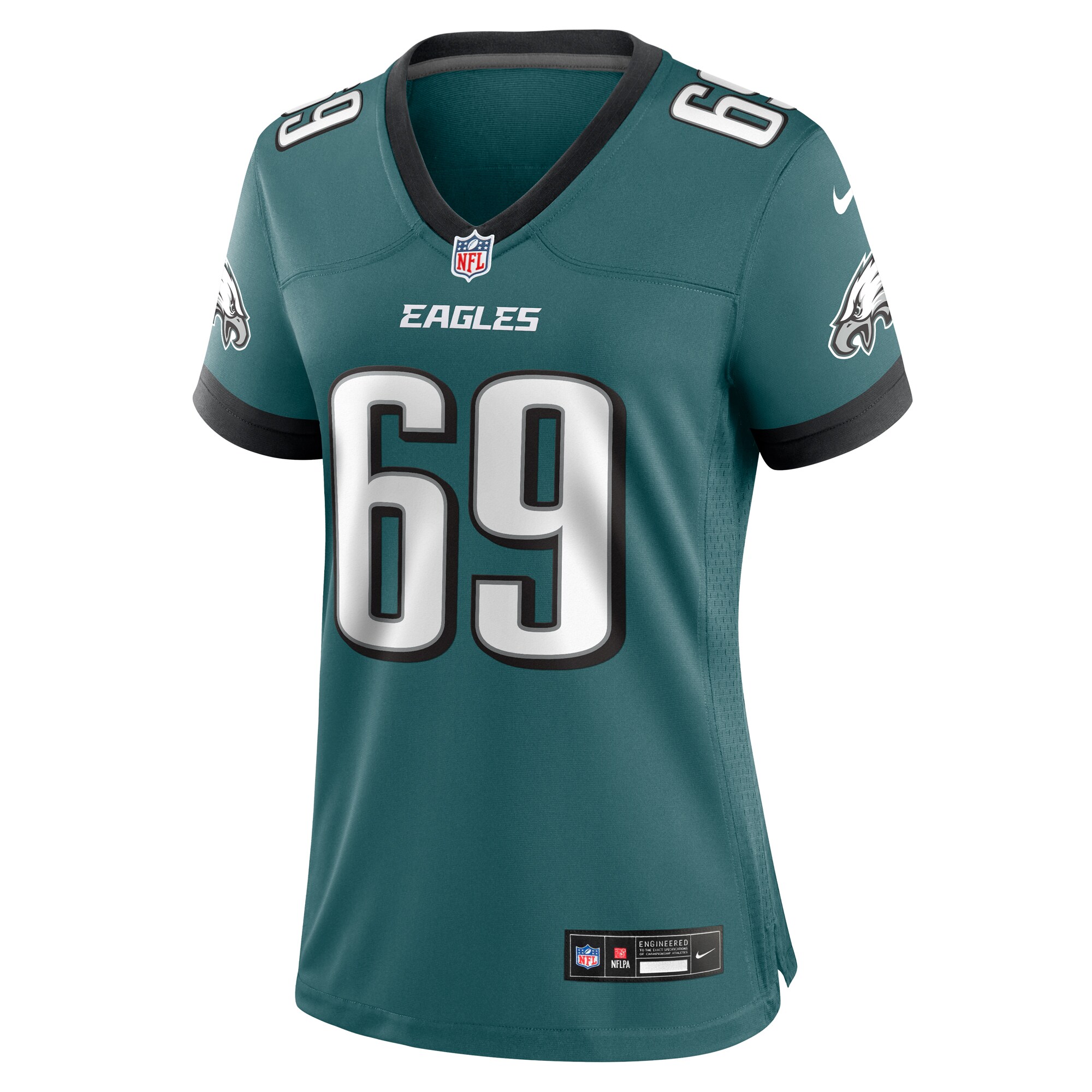 Landon Dickerson Philadelphia Eagles Nike Women’s Team Game Jersey – Midnight Green Clowdercats
