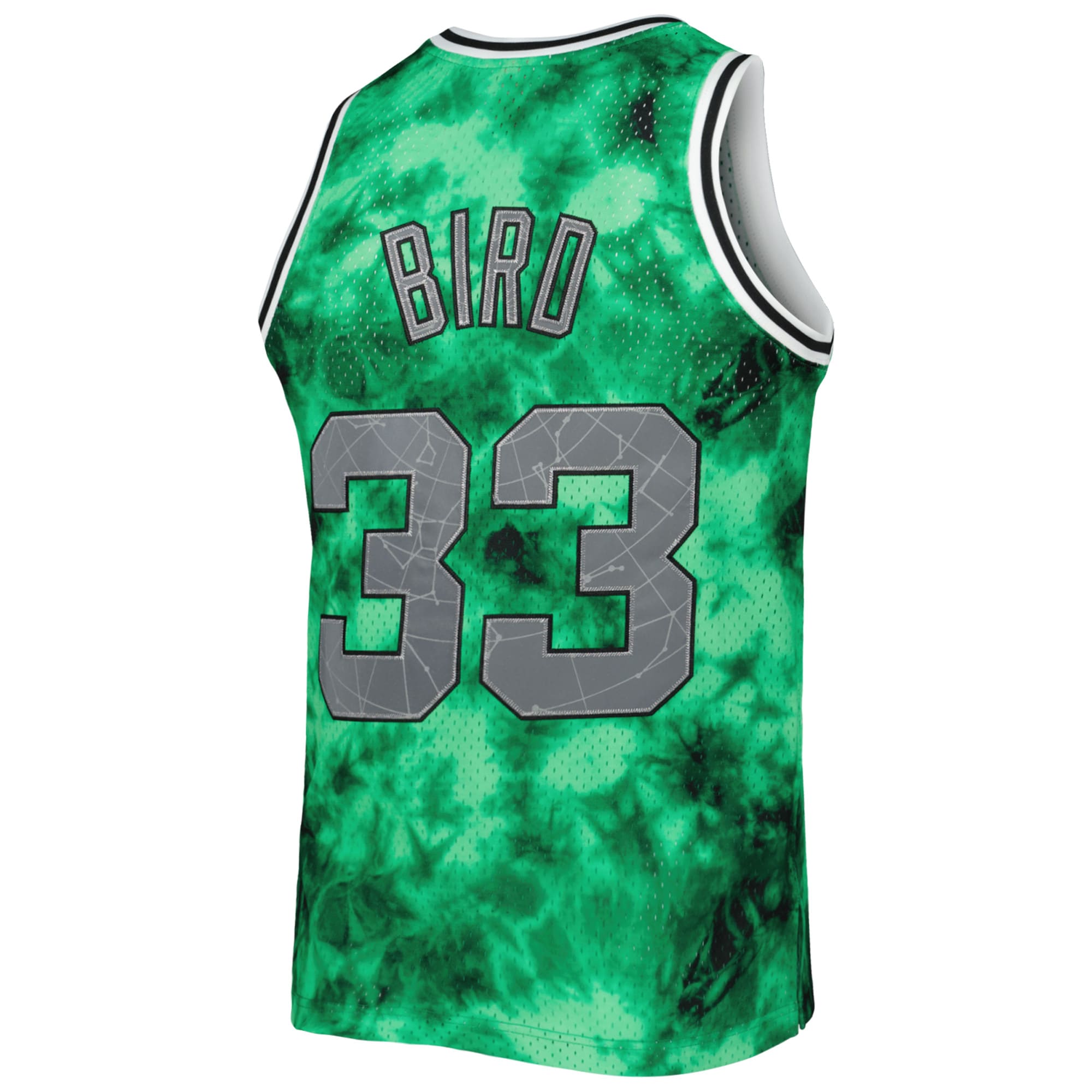Larry Bird Boston Celtics Mitchell & Ness 1985/86 Galaxy Swingman Jersey – Kelly Green Clowdercats