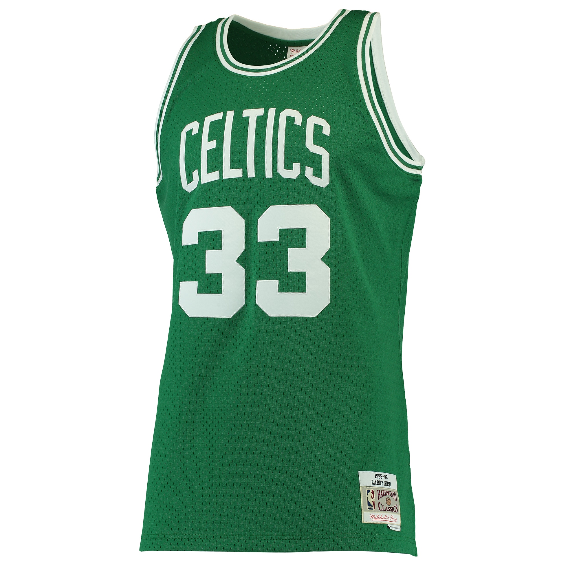 Larry Bird Boston Celtics Mitchell & Ness Hardwood Classics Swingman Jersey – Kelly Green Clowdercats