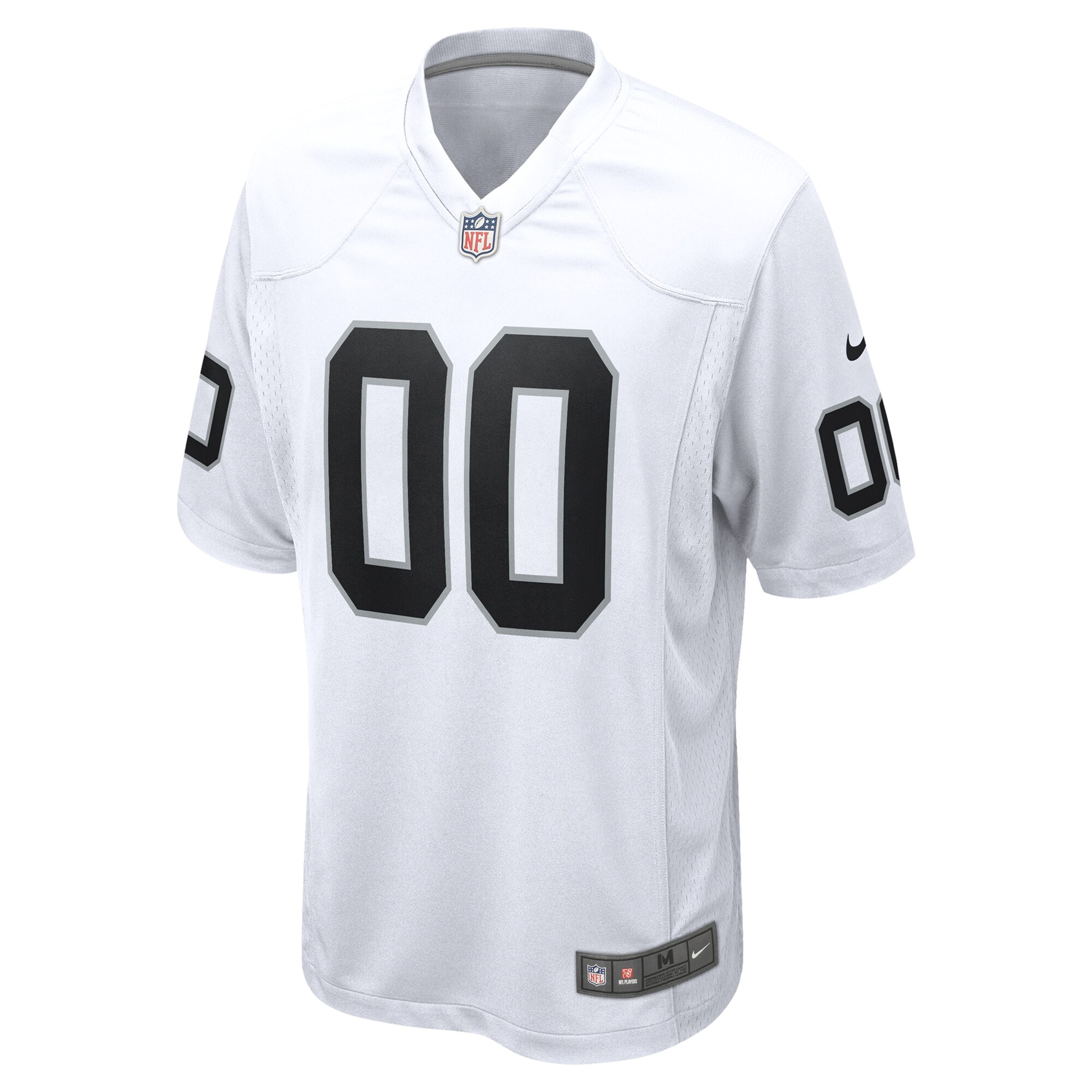 Las Vegas Raiders Nike Youth Team Custom Game Jersey – White Clowdercats