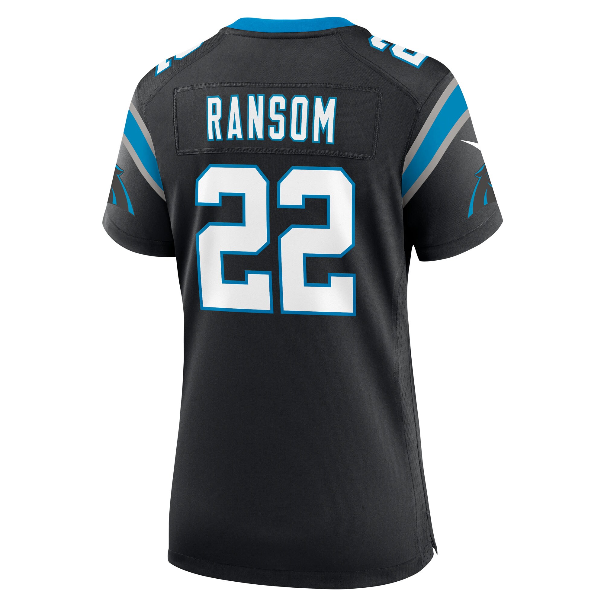 Lathan Ransom Carolina Panthers Nike Women’s Team Game Jersey – Black Clowdercats