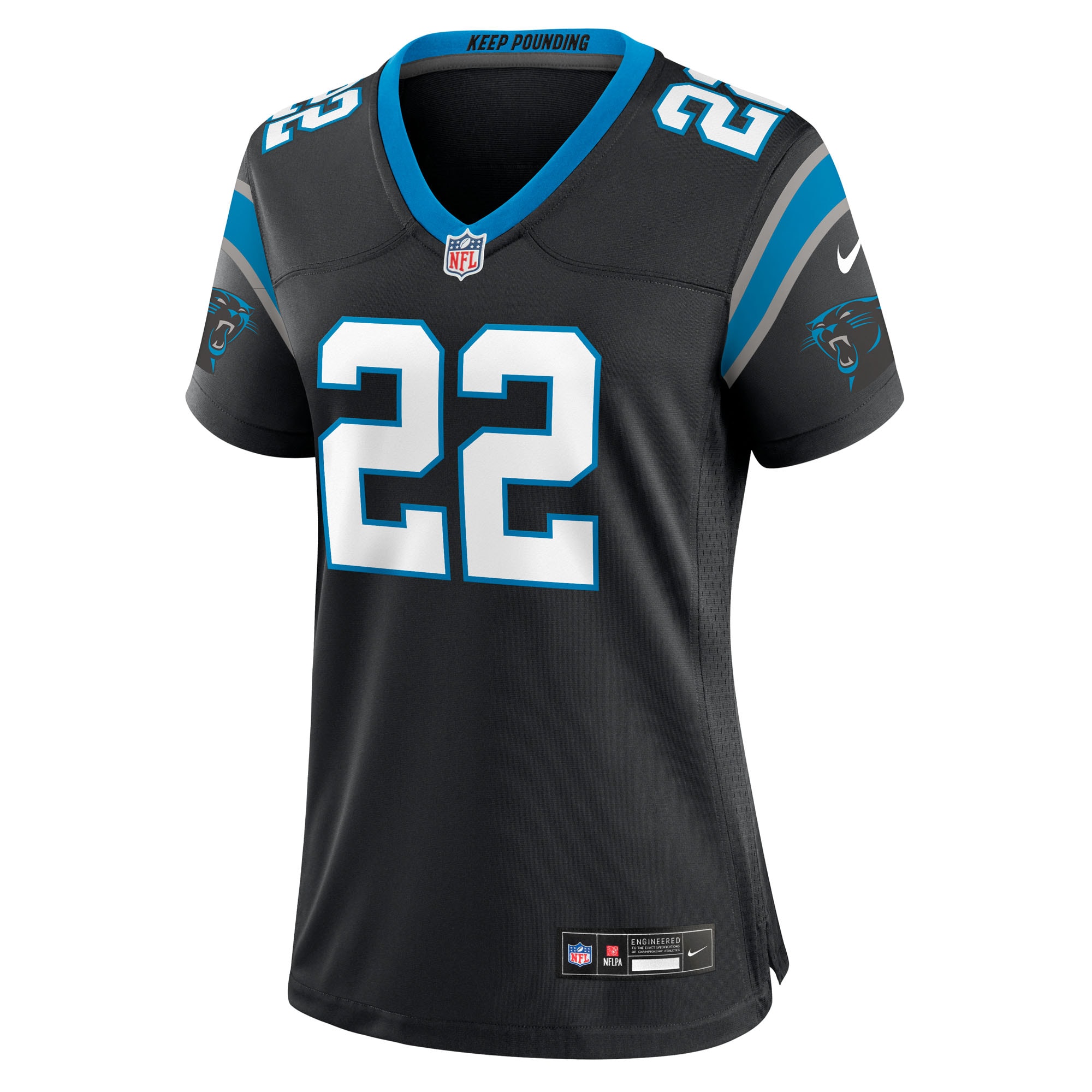 Lathan Ransom Carolina Panthers Nike Women’s Team Game Jersey – Black Clowdercats