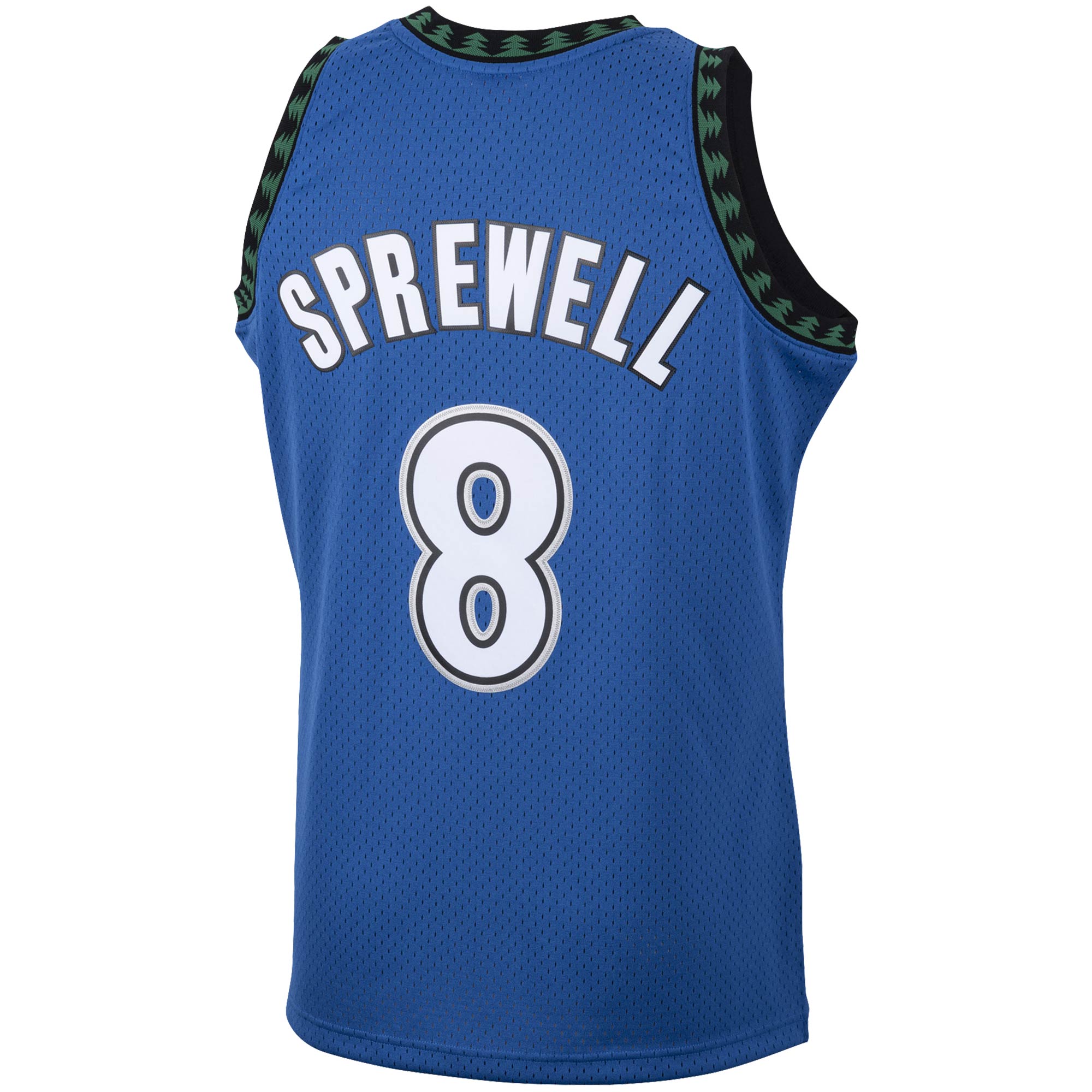 Latrell Sprewell Minnesota Timberwolves Mitchell & Ness 2003/04 Hardwood Classics Swingman Jersey – Blue Clowdercats