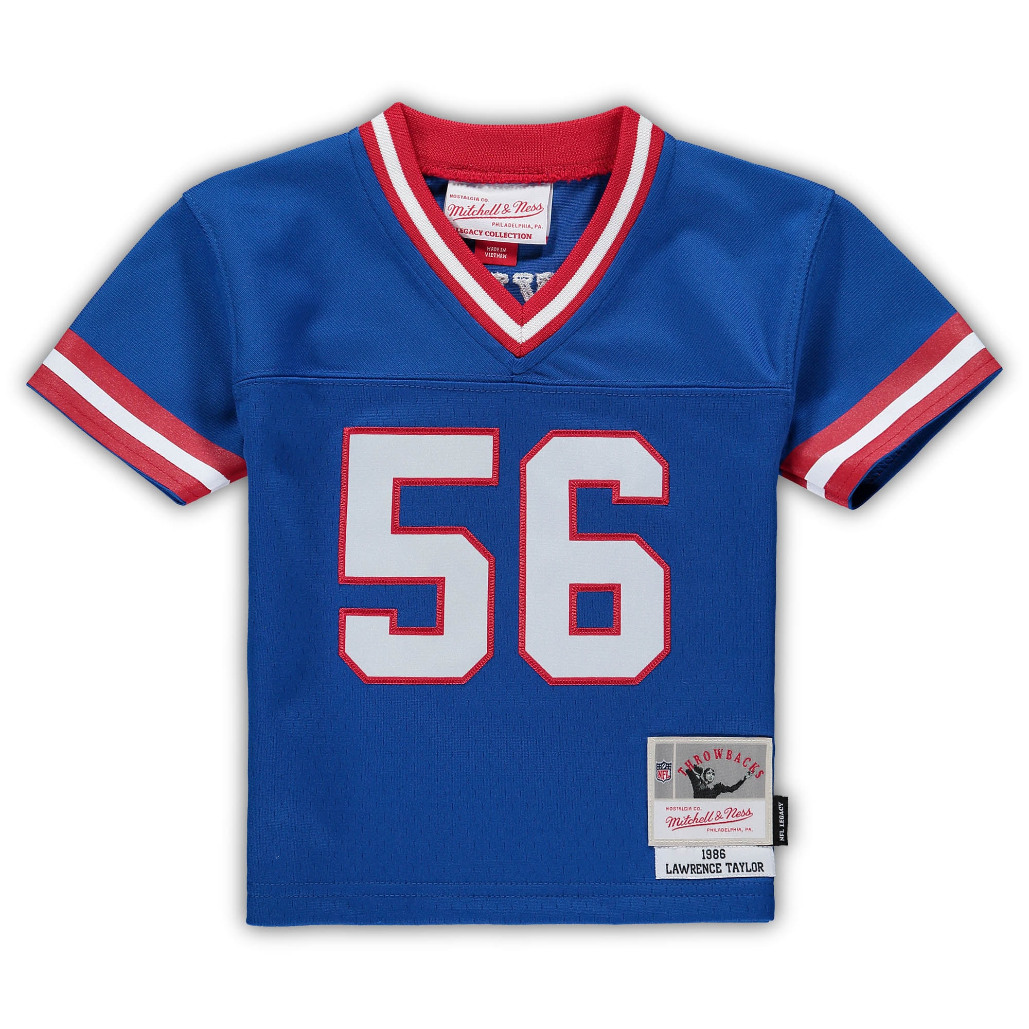 Lawrence Taylor New York Giants Mitchell & Ness Infant 1986 Retired Legacy Jersey – Royal Clowdercats