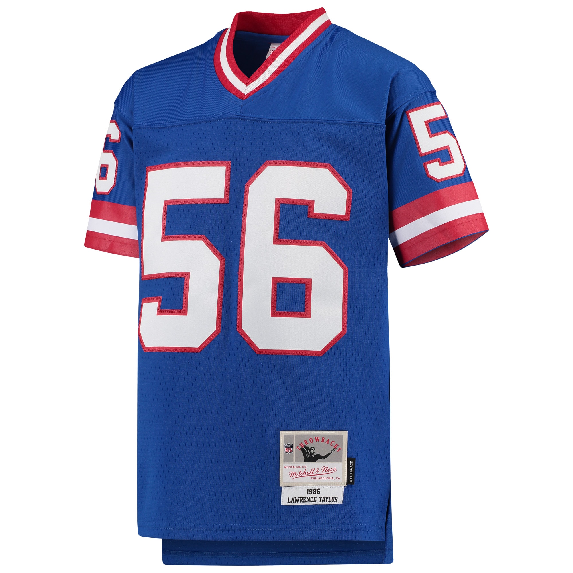 Lawrence Taylor New York Giants Mitchell & Ness Youth 1986 Legacy Retired Player Jersey – Royal Clowdercats