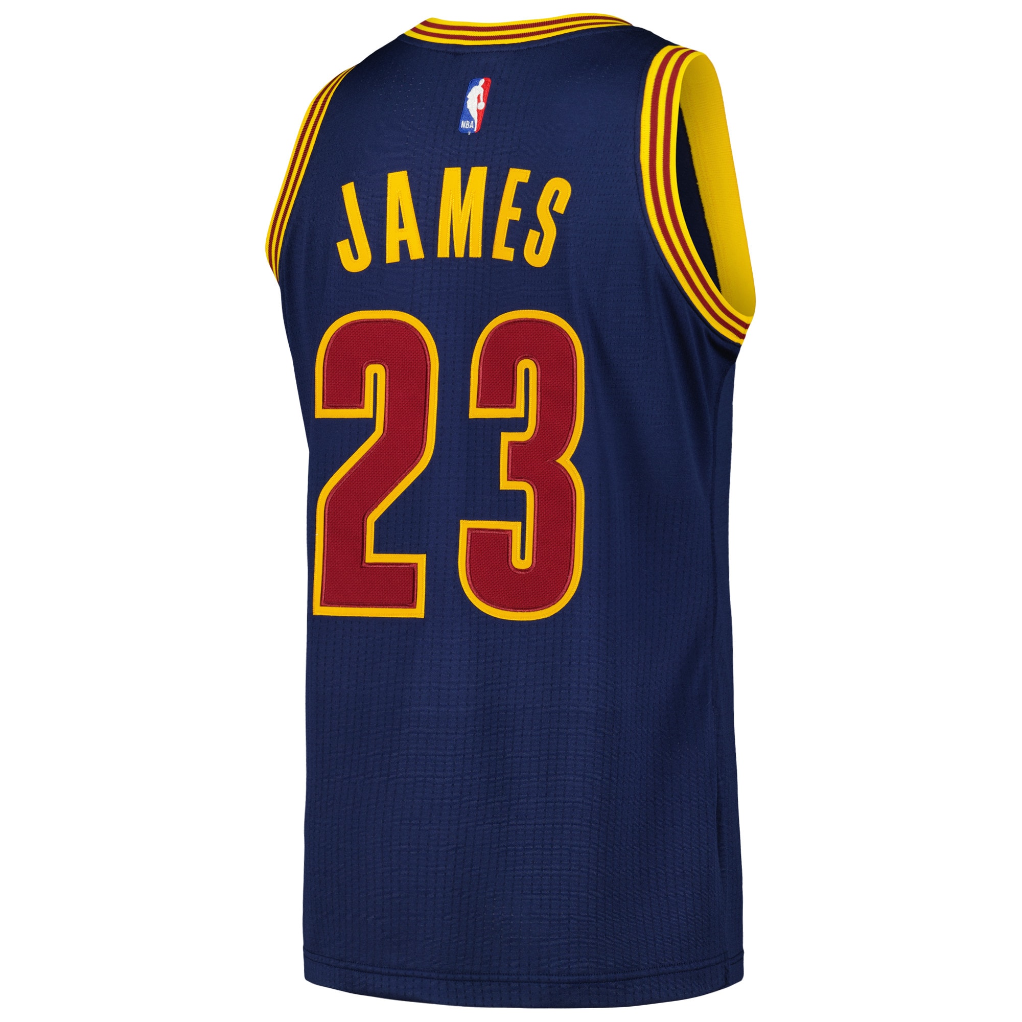 LeBron James Cleveland Cavaliers Mitchell & Ness 2015/16 Hardwood Classics Authentic Jersey – Navy Clowdercats