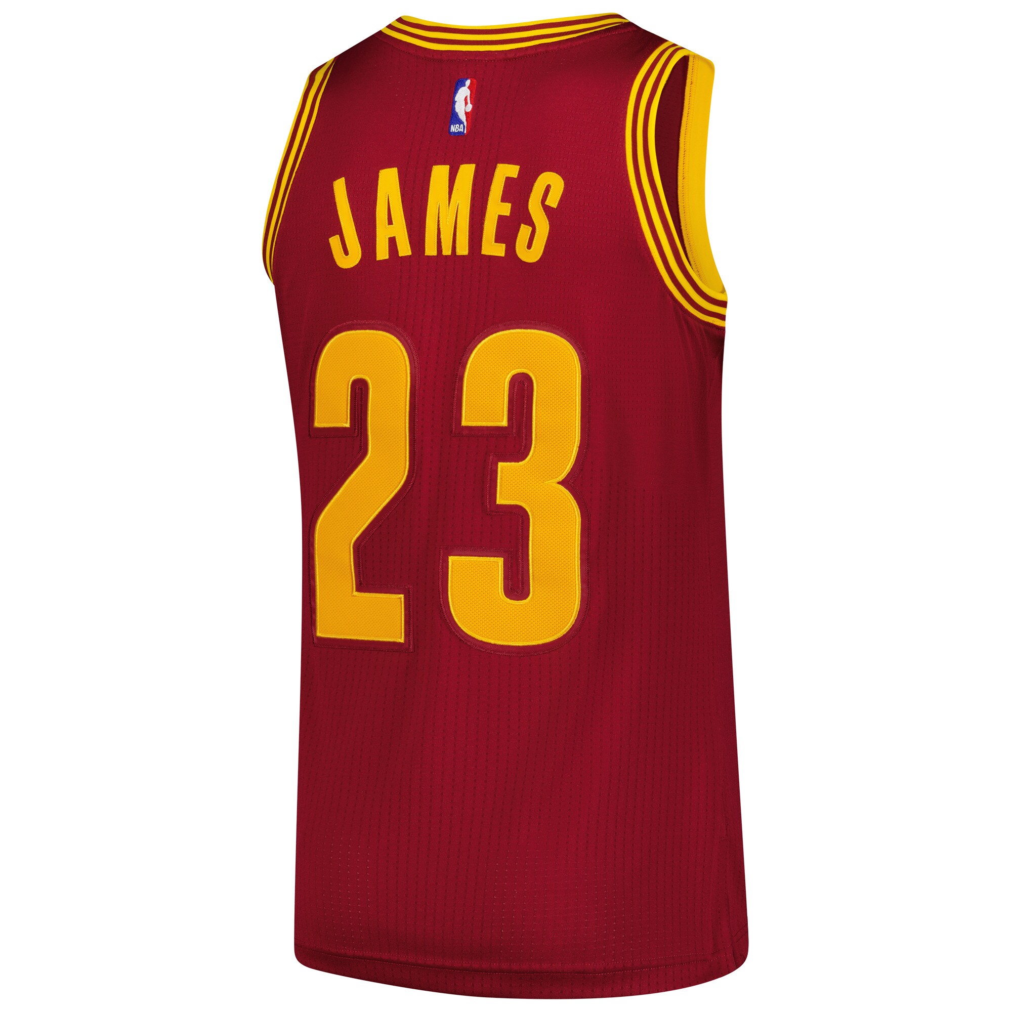LeBron James Cleveland Cavaliers Mitchell & Ness Hardwood Classics 2015/16 Authentic Jersey – Wine Clowdercats