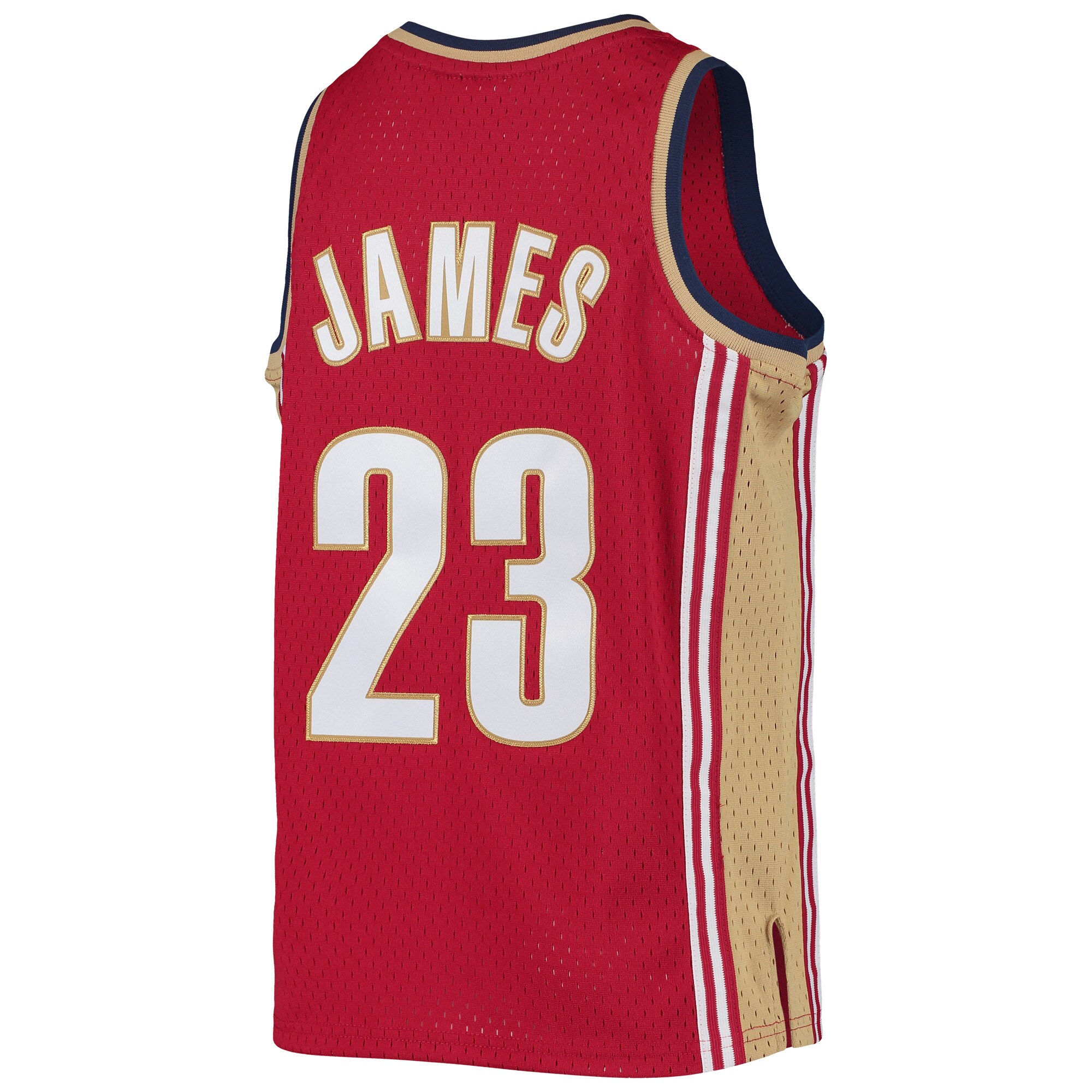 LeBron James Cleveland Cavaliers Mitchell & Ness Youth 2003-04 Hardwood Classics Swingman Jersey – Wine Clowdercats