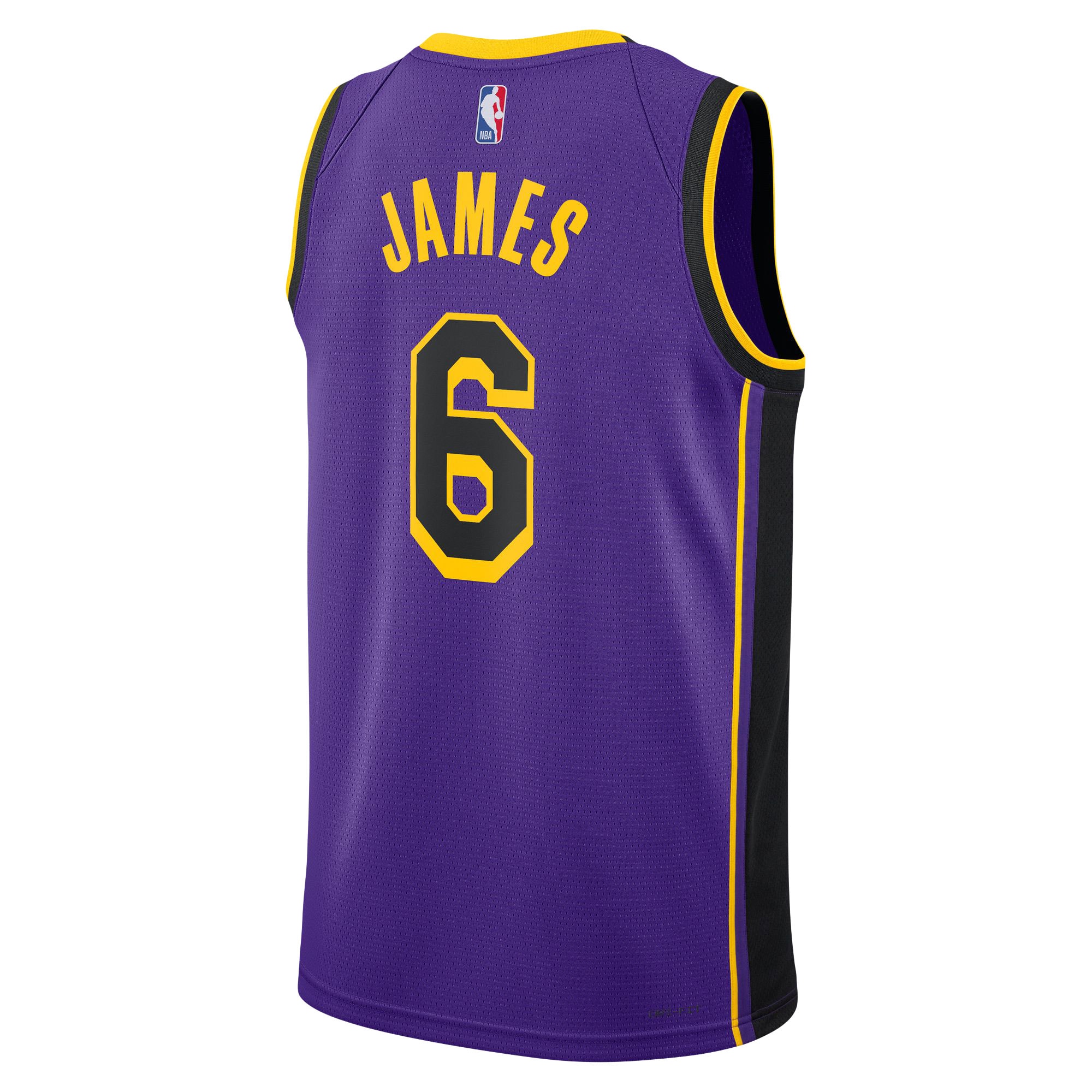 LeBron James Los Angeles Lakers Jordan Brand Unisex Swingman Jersey – Statement Edition – Purple Clowdercats