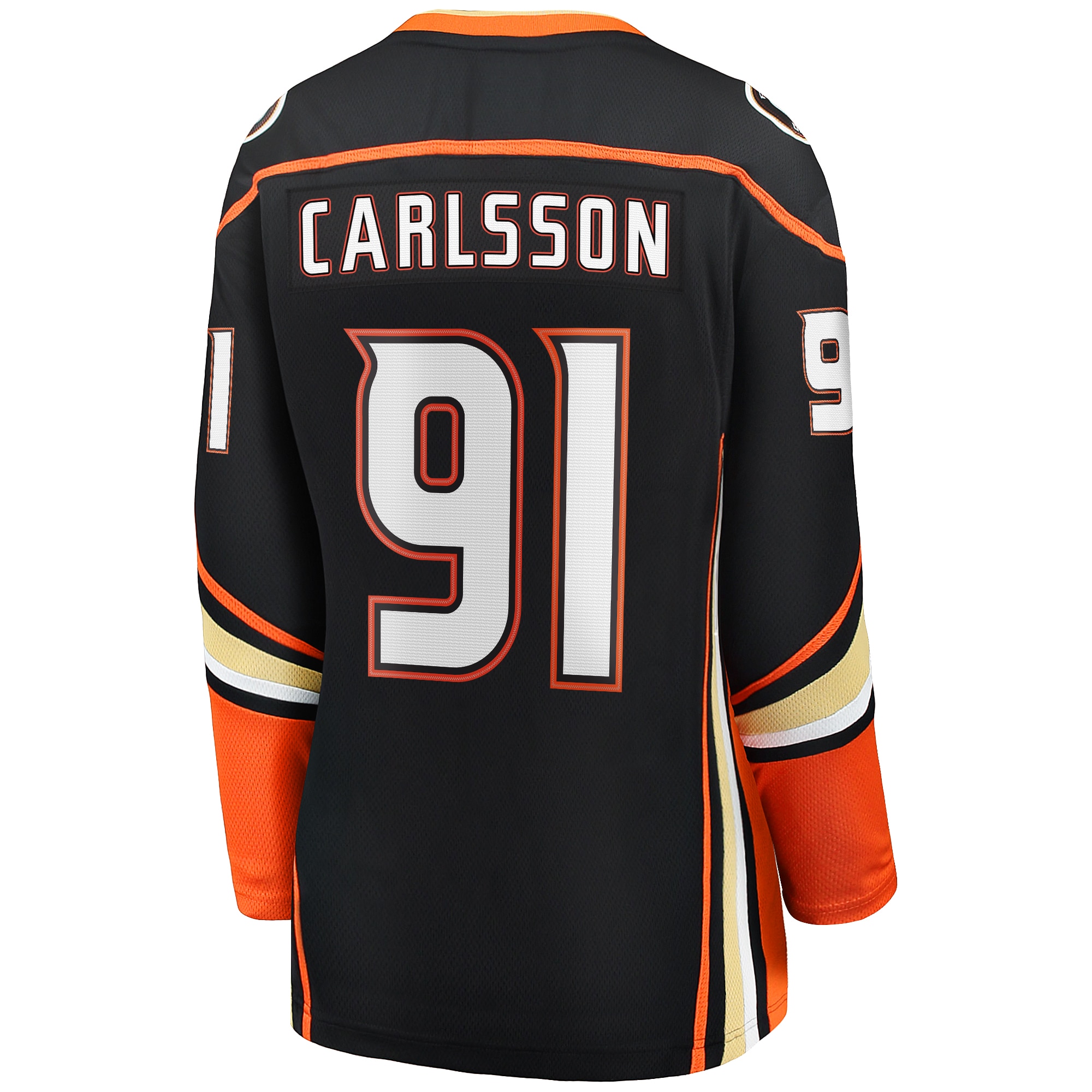 Leo Carlsson Anaheim Ducks Fanatics Women’s Home Breakaway Player Jersey – Black Clowdercats