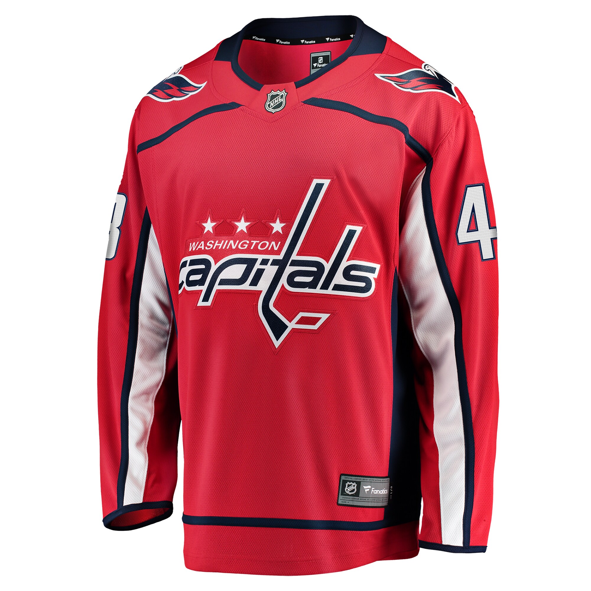 Logan Thompson Washington Capitals Fanatics Home Premier Breakaway Player Jersey – Red Clowdercats