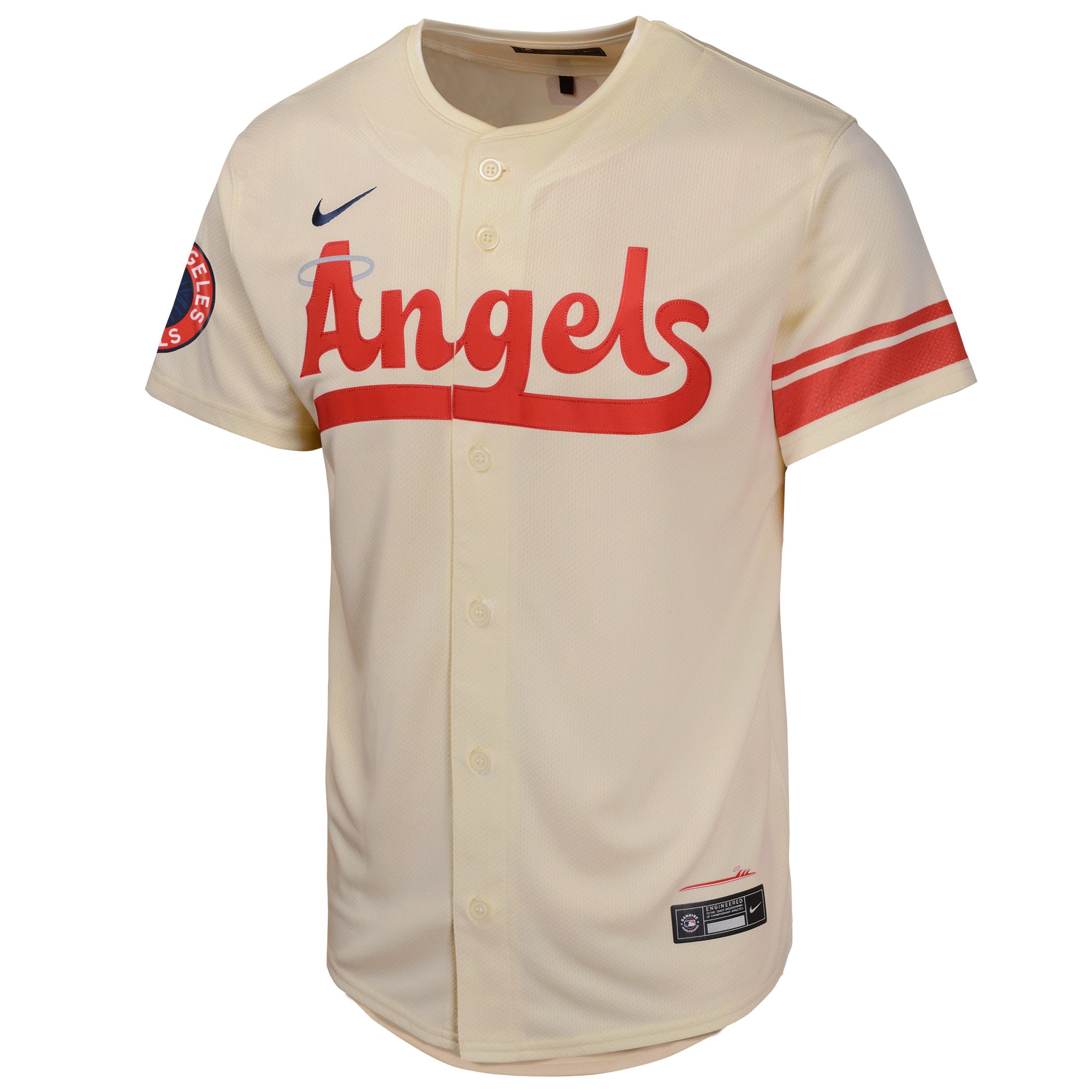 Los Angeles Angels Nike Youth City Connect Limited Jersey – Cream