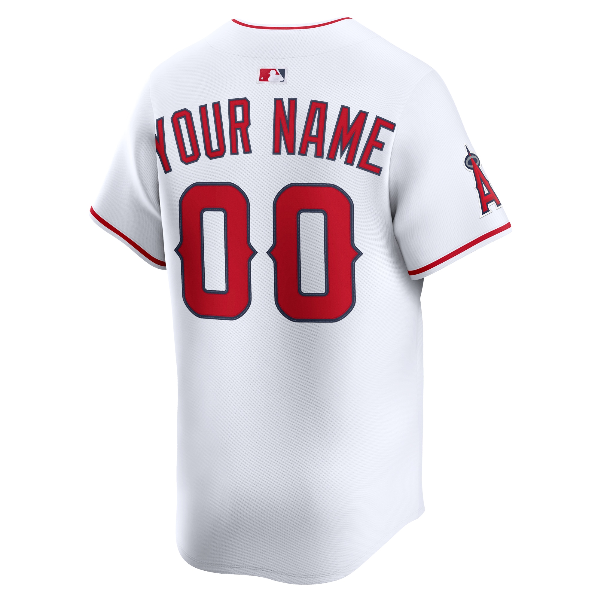 Los Angeles Angels Nike Youth Home Custom Limited Jersey – White