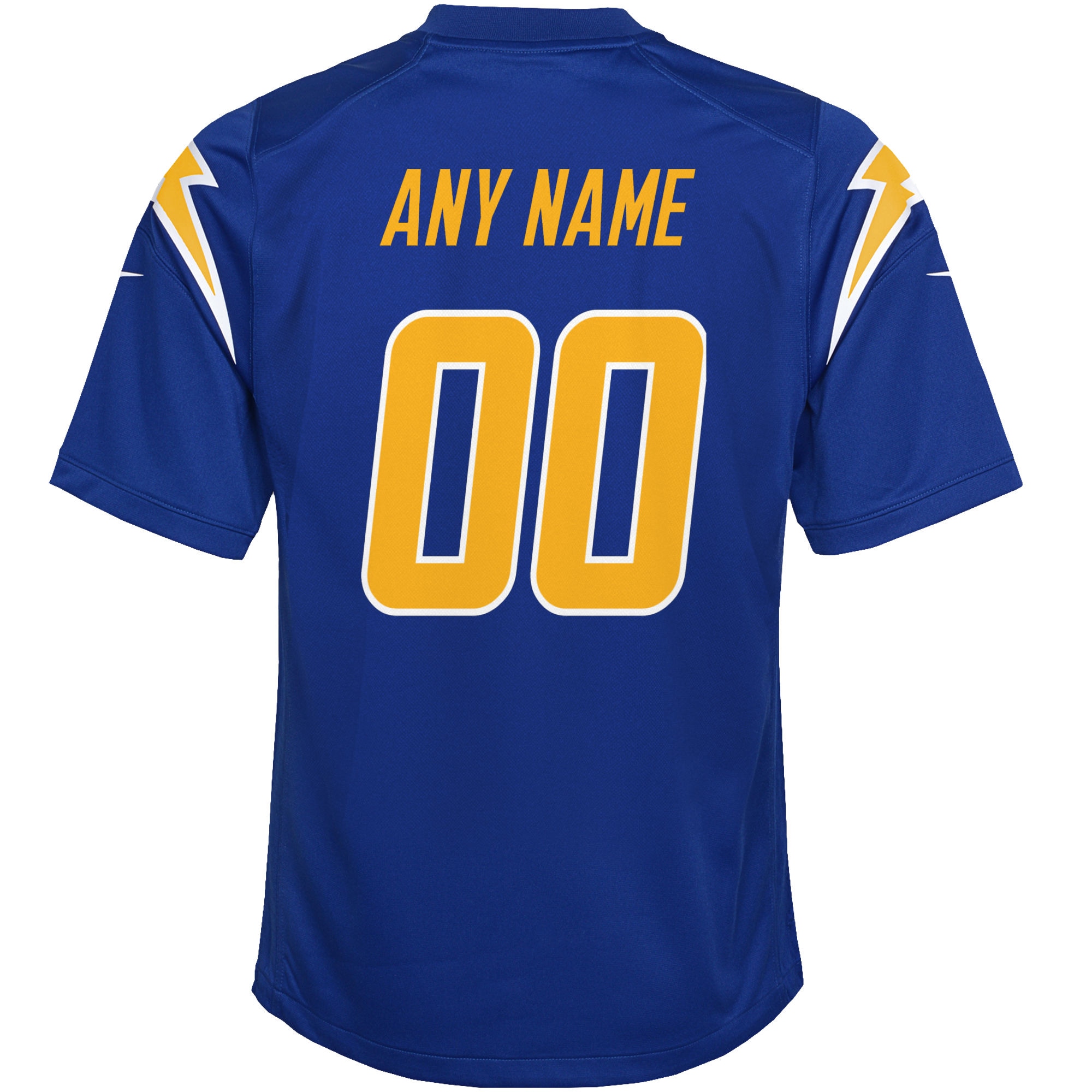 Los Angeles Chargers Nike Youth Alternate Custom Game Jersey – Royal Clowdercats