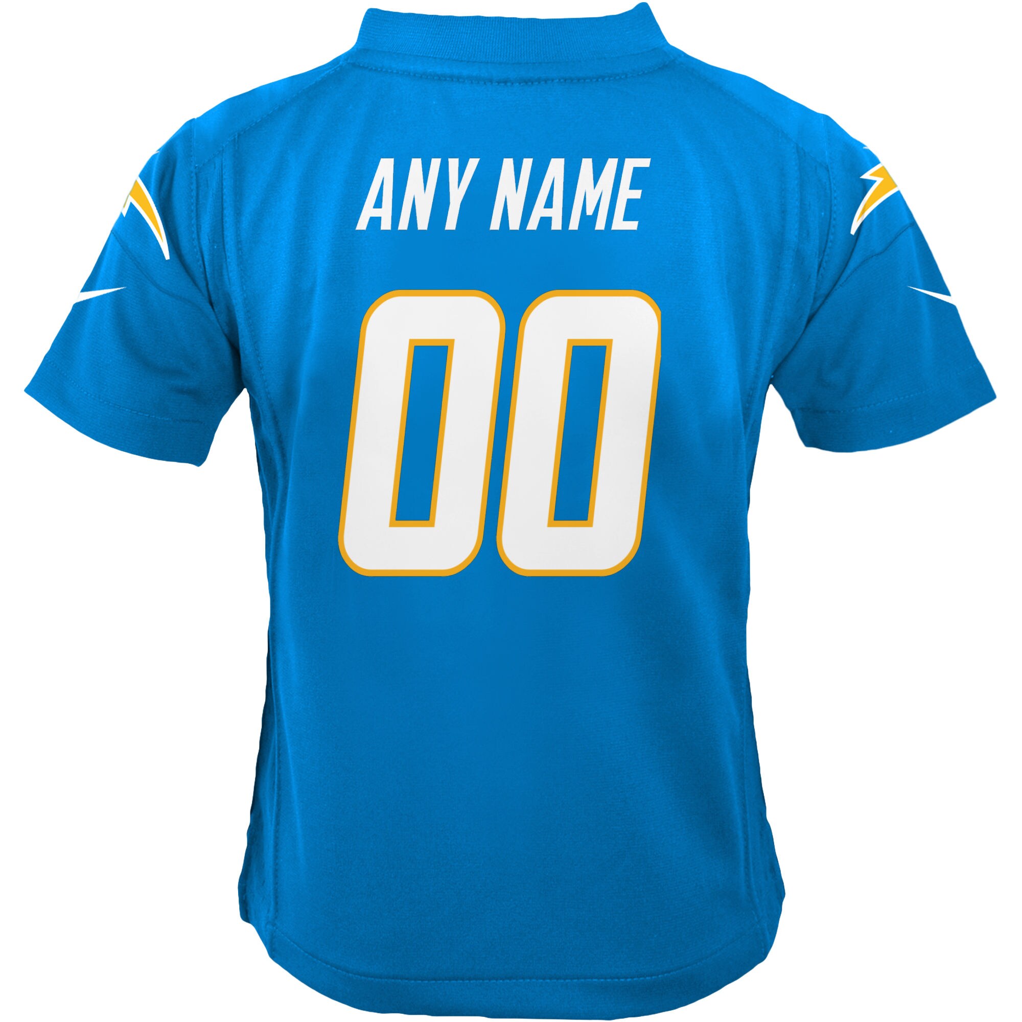 Los Angeles Chargers Nike Youth Custom Game Jersey – Powder Blue Clowdercats