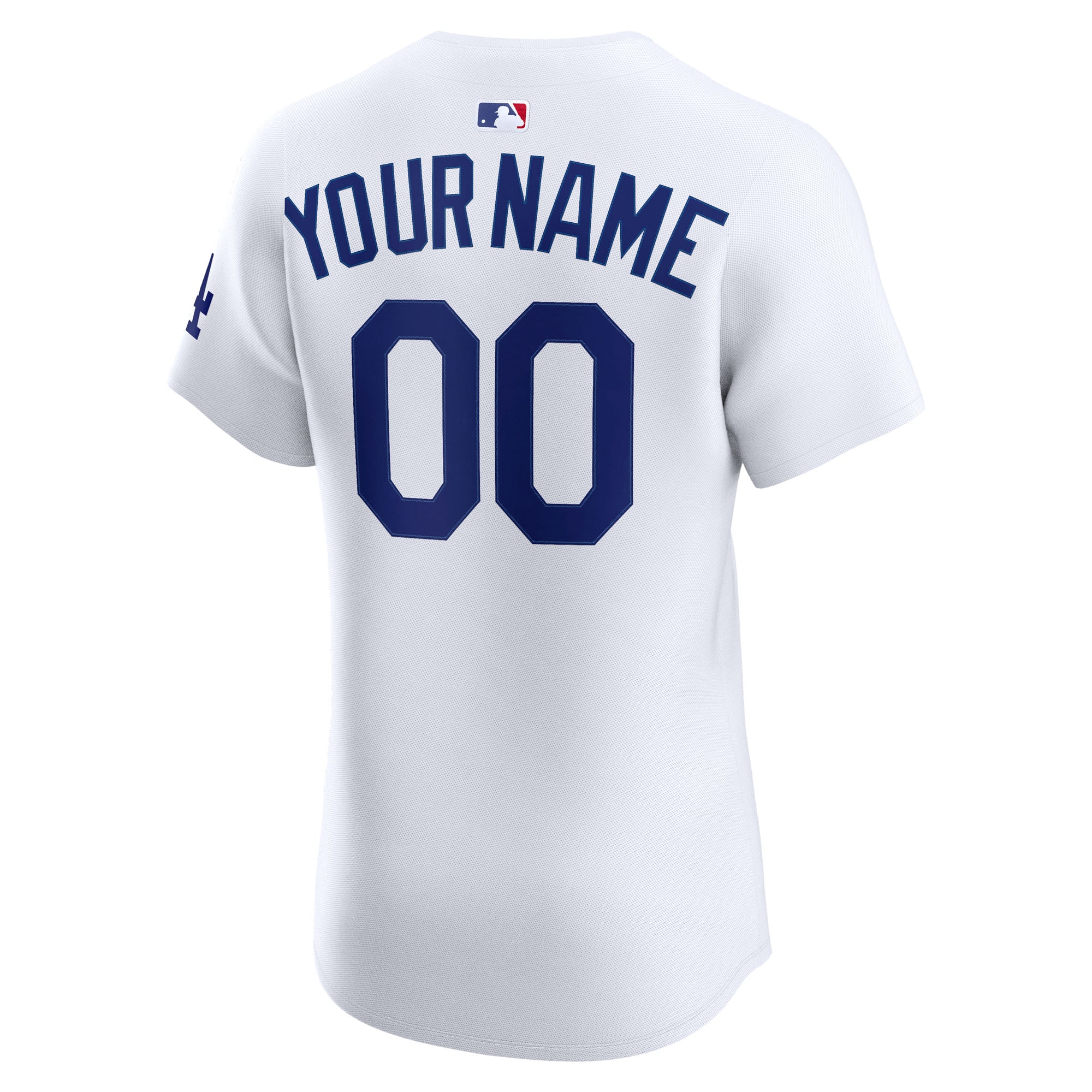 Los Angeles Dodgers Nike Home Elite Custom Jersey – White