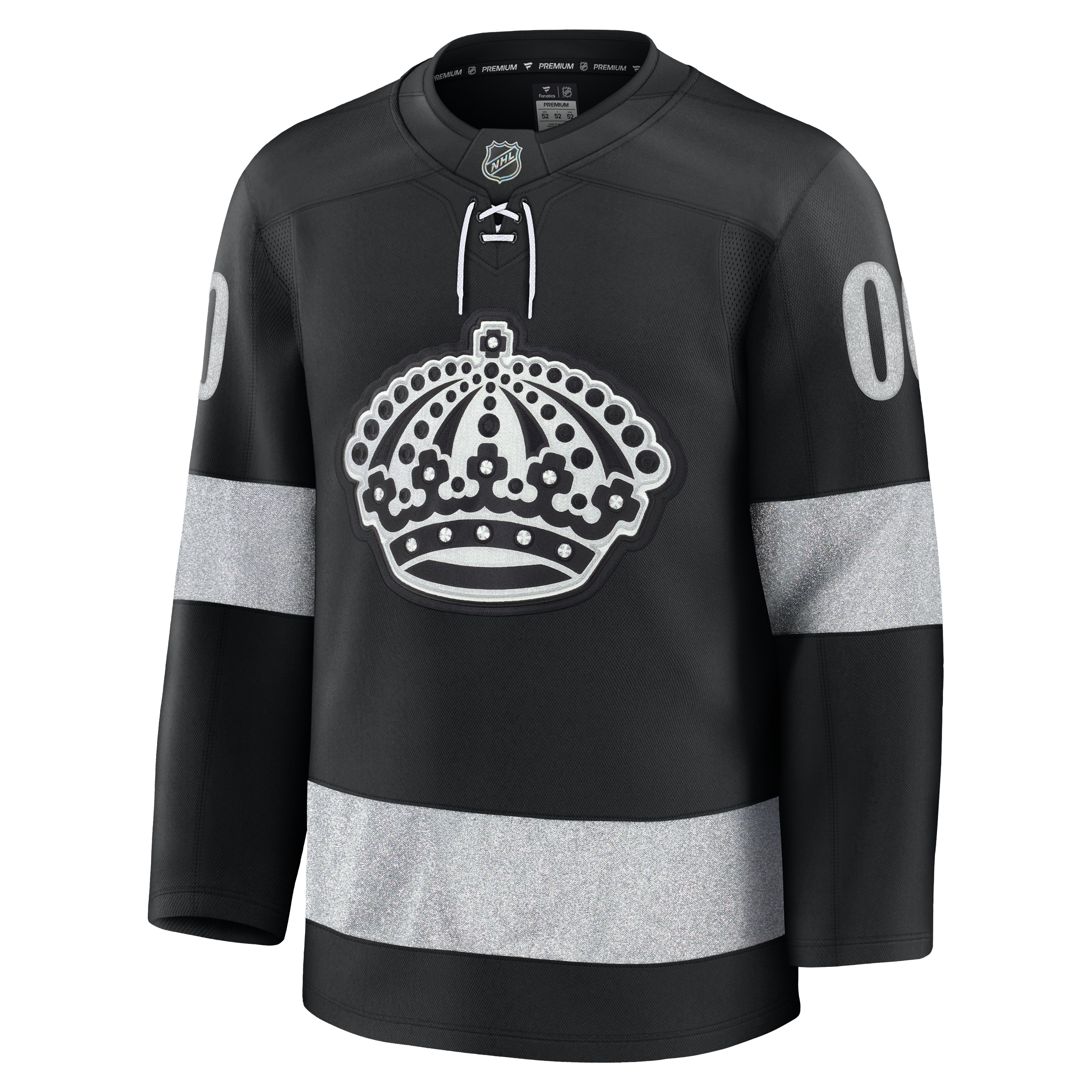 Los Angeles Kings Fanatics Alternate Premium Custom Jersey – Black Clowdercats