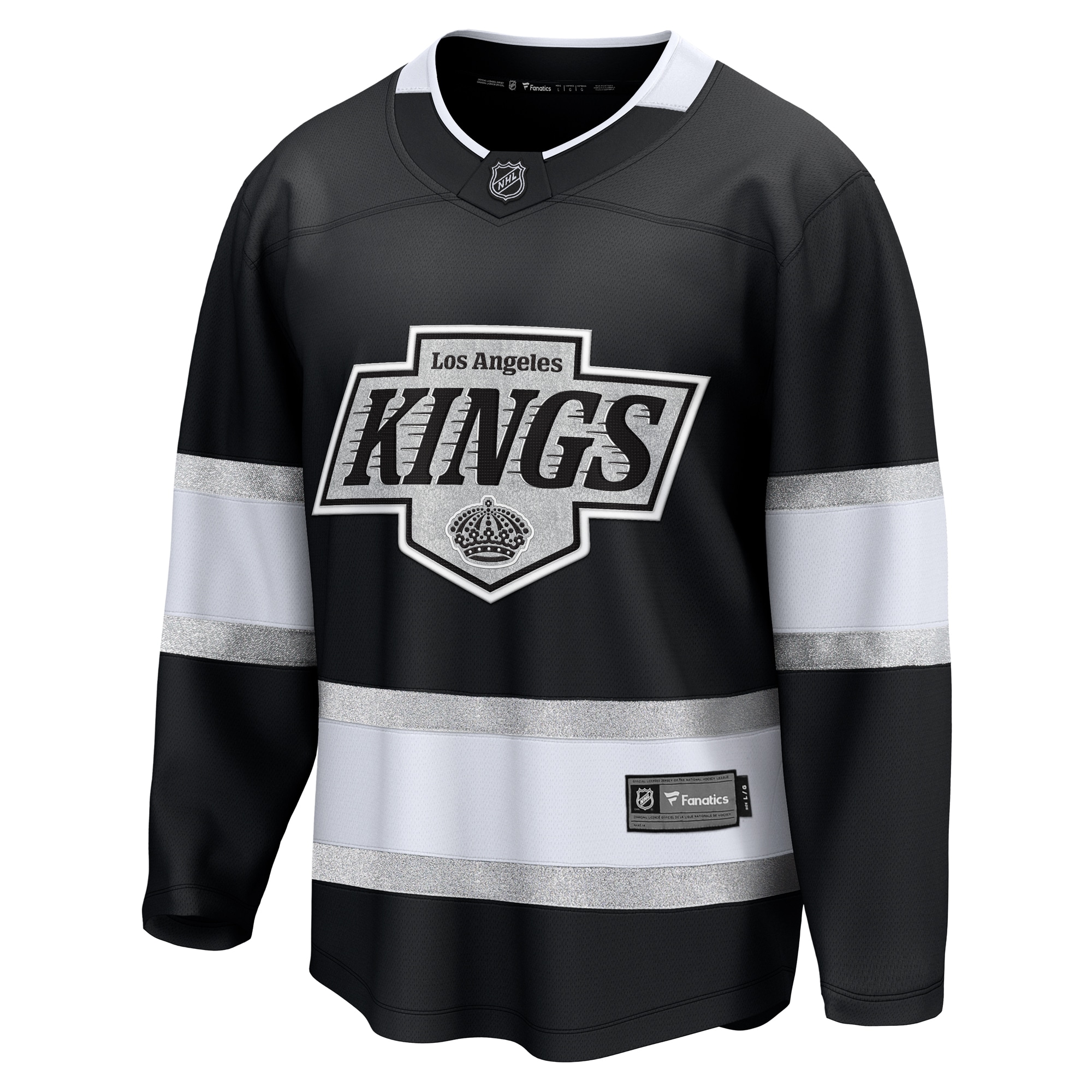 Los Angeles Kings Fanatics Home Breakaway Jersey – Black Clowdercats