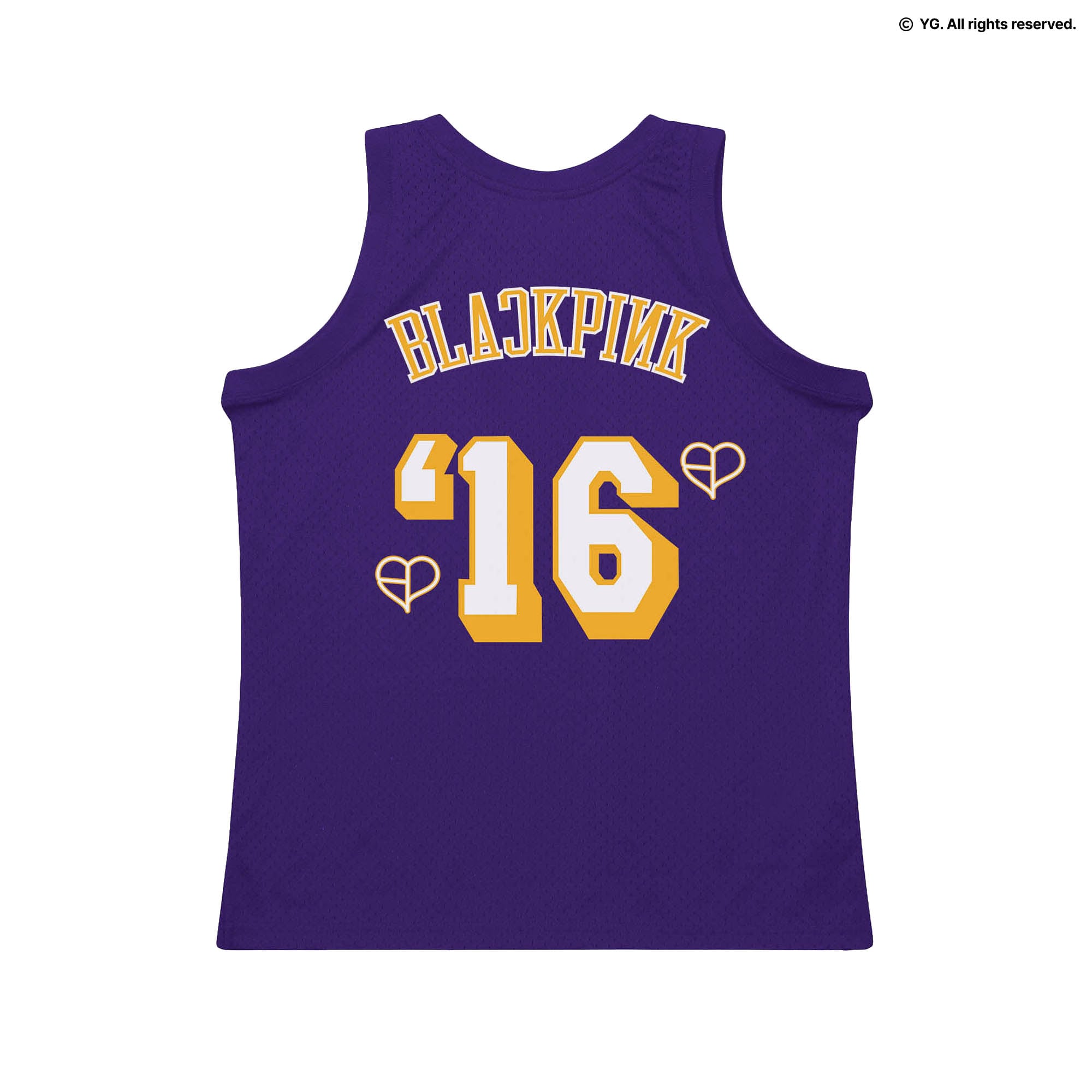 Los Angeles Lakers Mitchell & Ness x BLACKPINK Hardwood Classics Swingman Jersey – Purple – Limited Edition Clowdercats