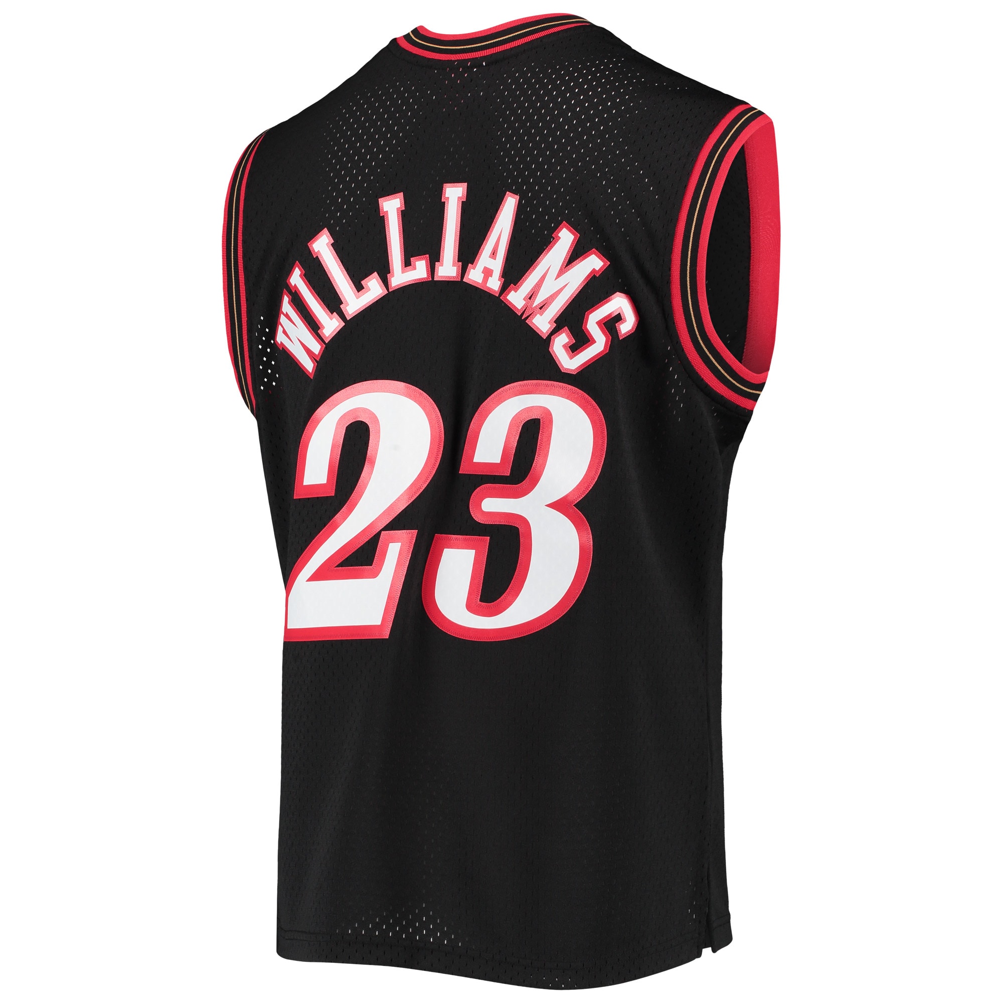 Lou Williams Philadelphia 76ers Mitchell & Ness 2005/06 Hardwood Classics Swingman Jersey – Black Clowdercats
